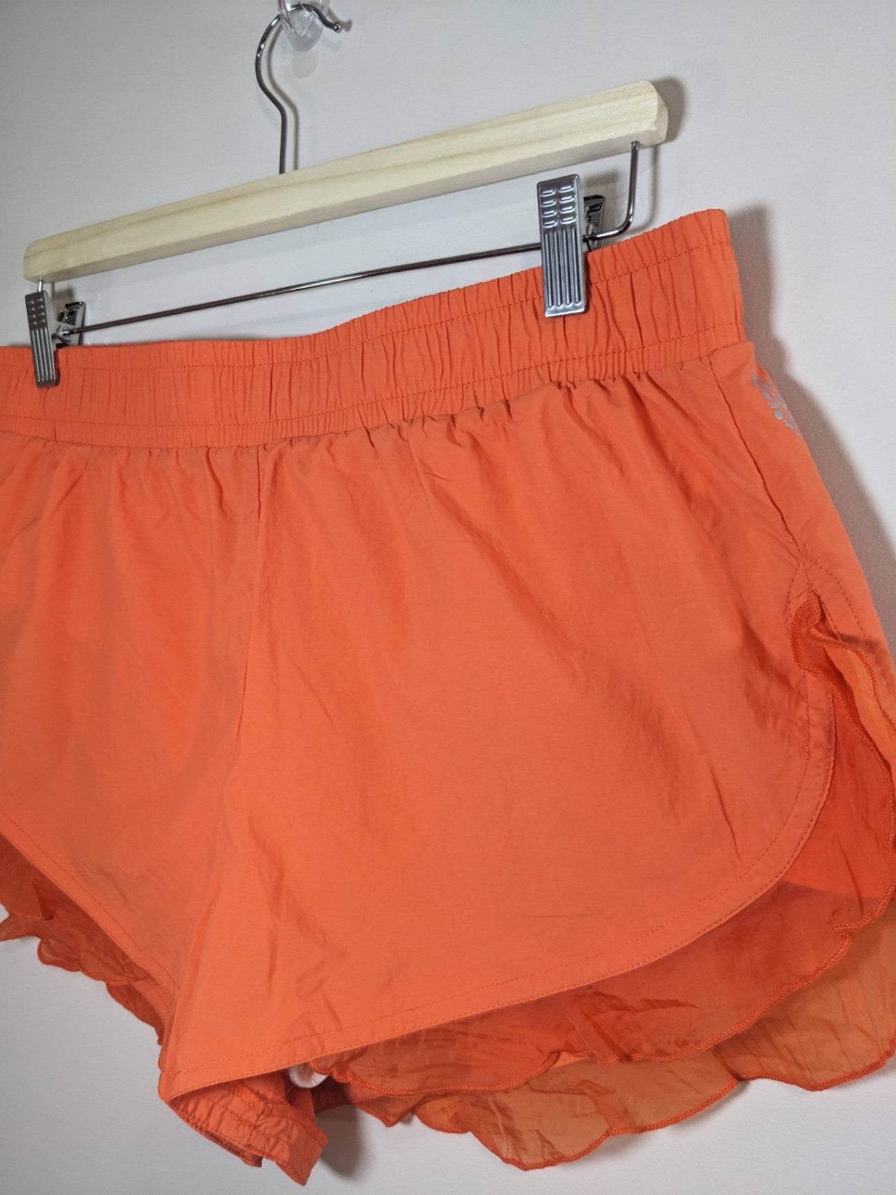 FP Movement Orange Shorts - Large