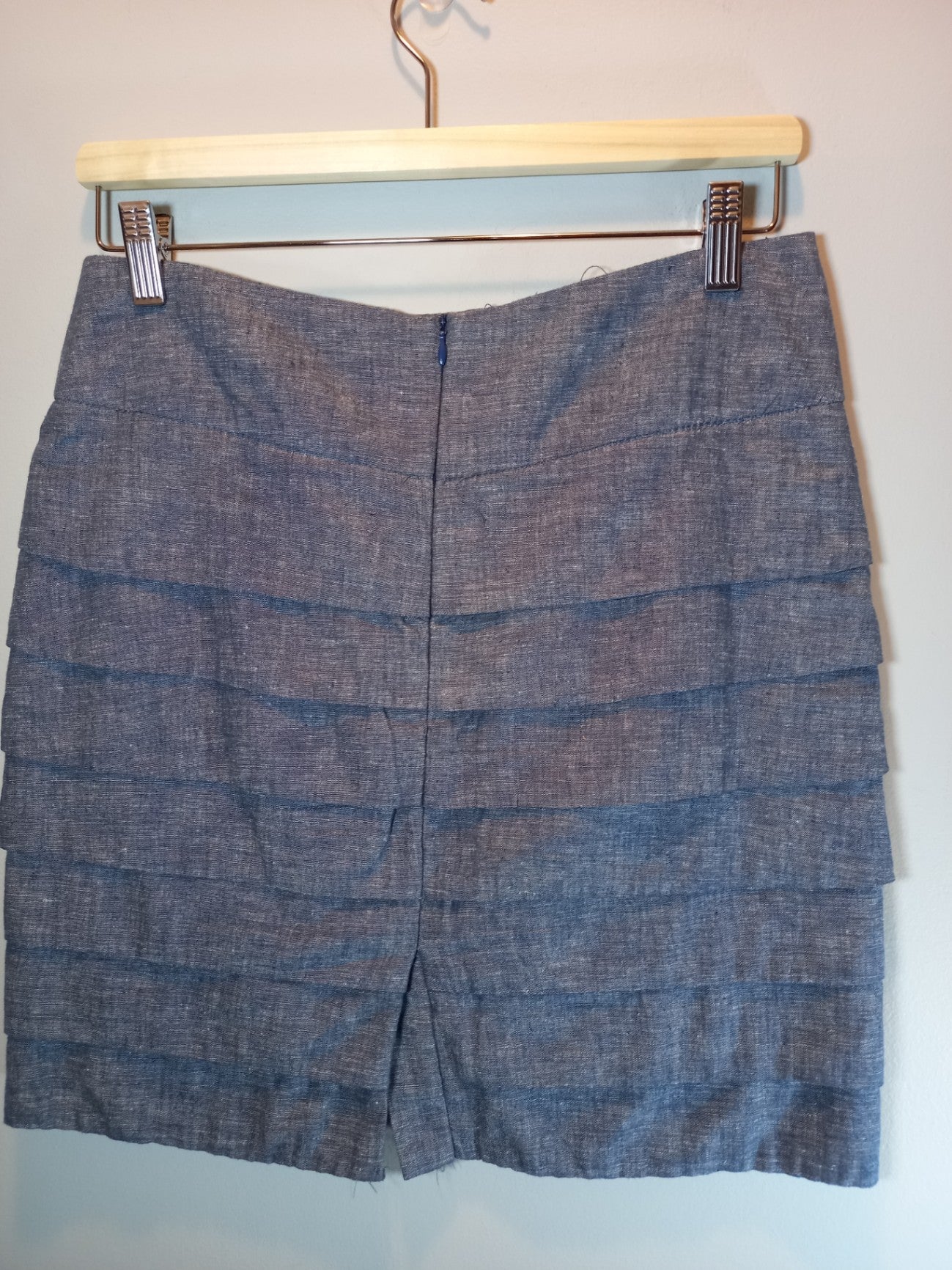 Coco & Tash Blue Skirt Sz M