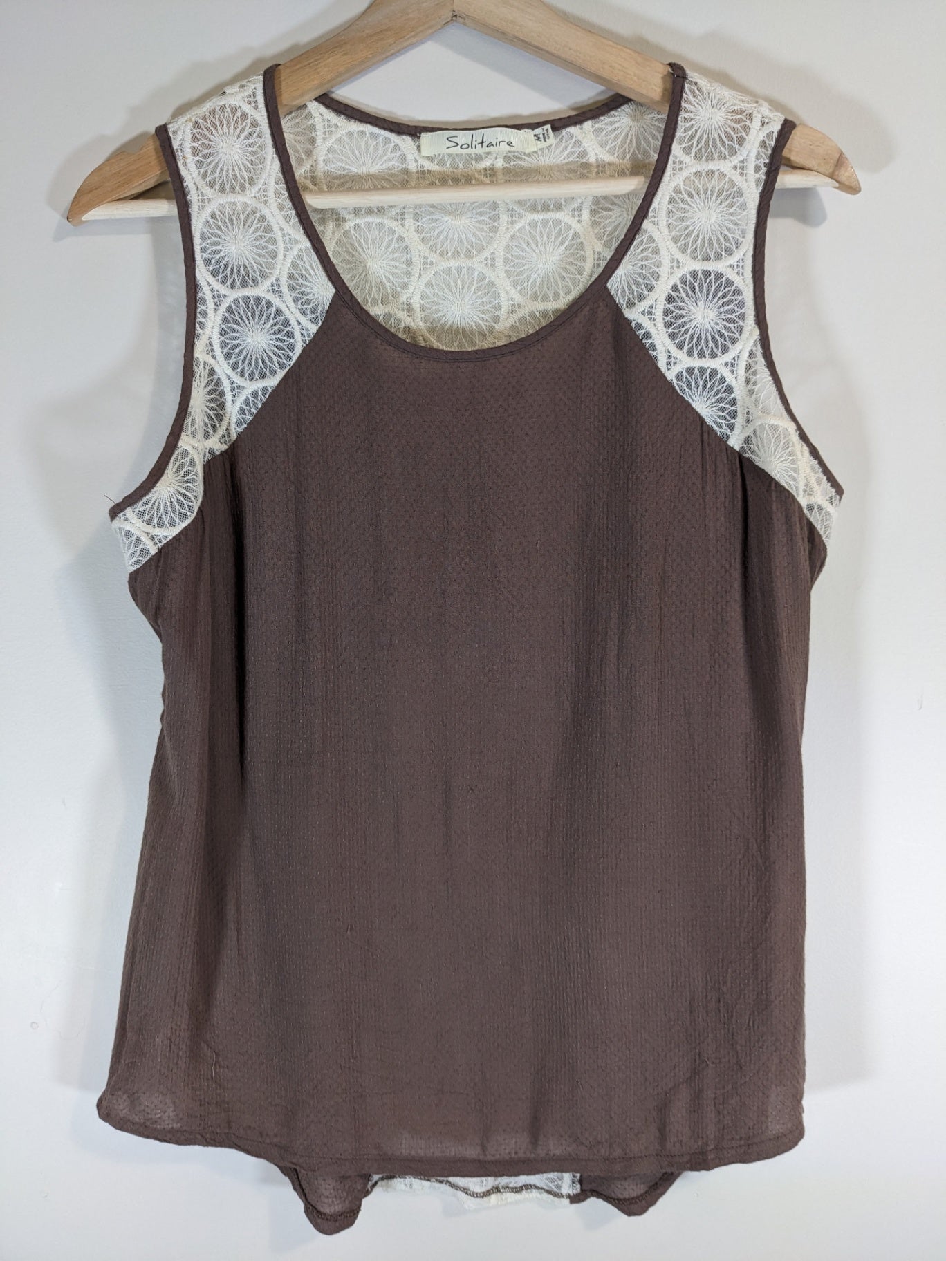 Solitaire Sleeveless Blouse - Medium