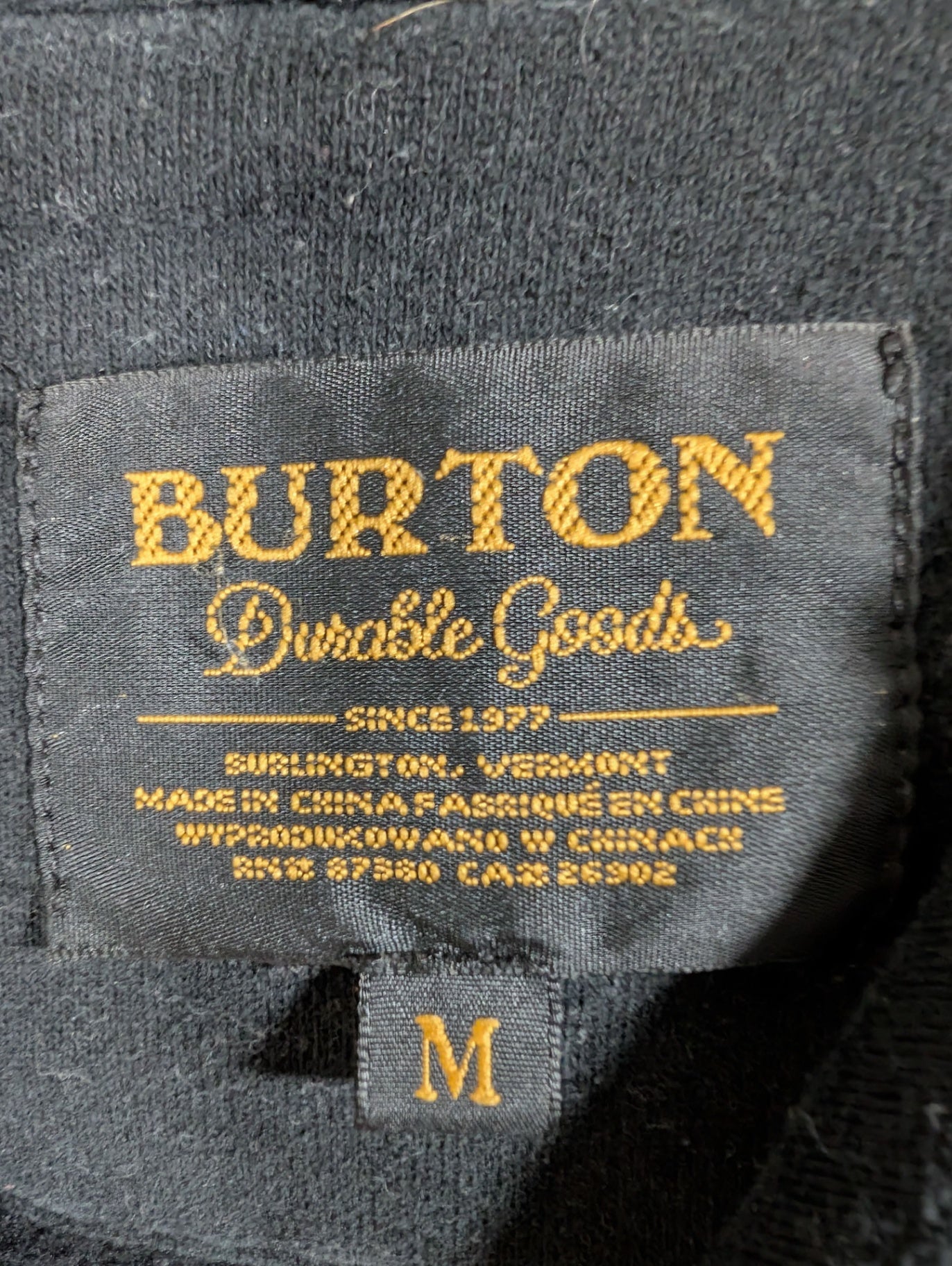 Burton Hoodie - Medium