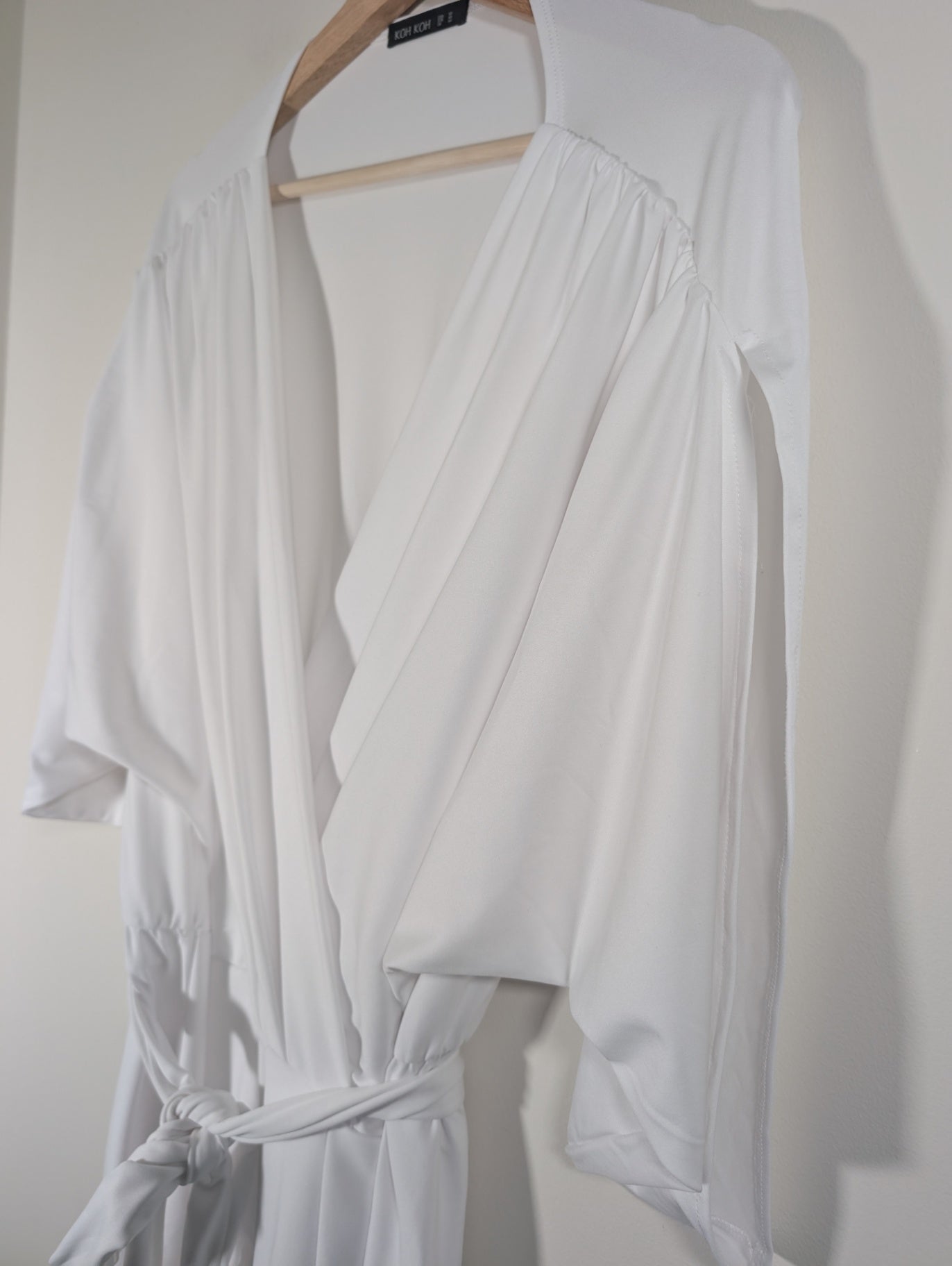 Koh Koh white maxi dress - 4XL