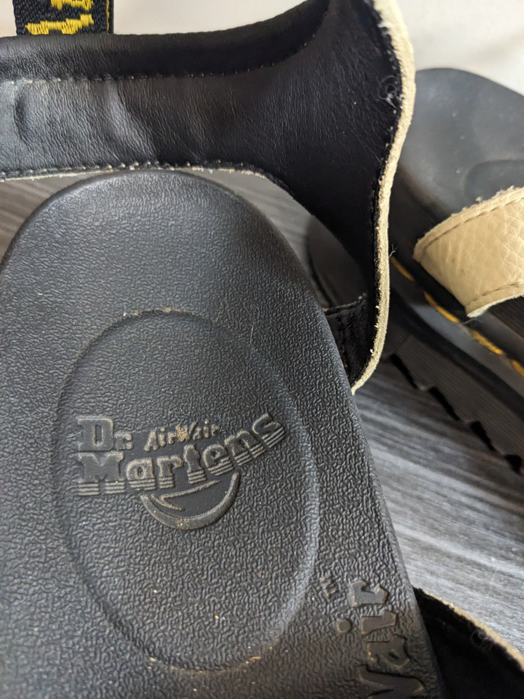 Dr. Martens Blaire Cream Strappy Sandals - Sz 8