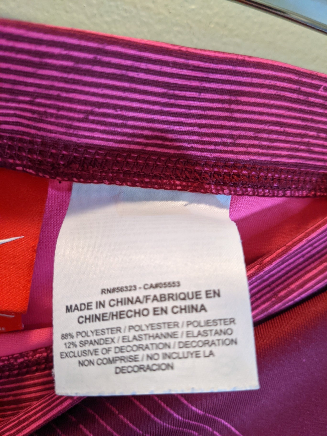 Nike Pink Leggings - Medium