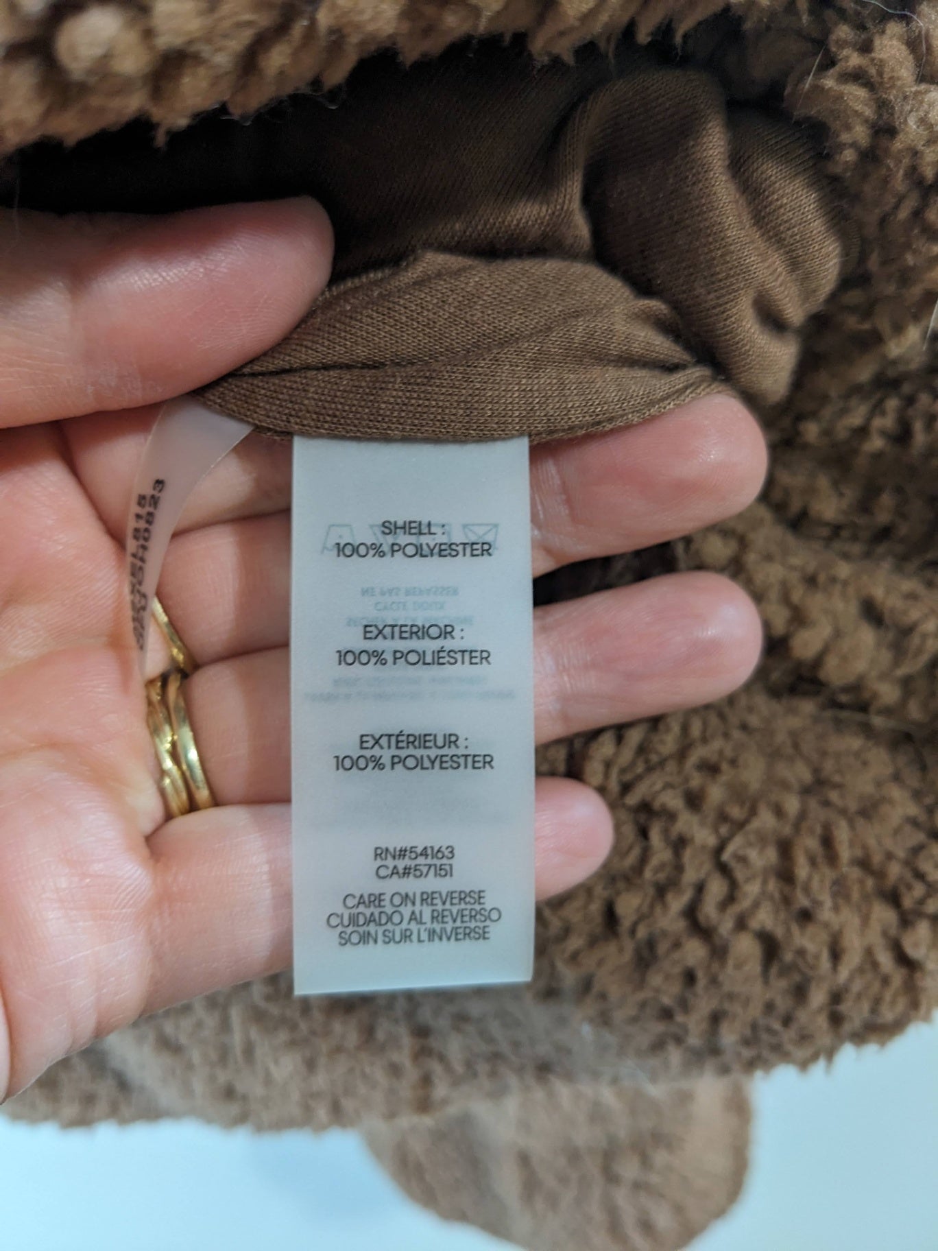 Calvin Klein Teddy Jacket - XL