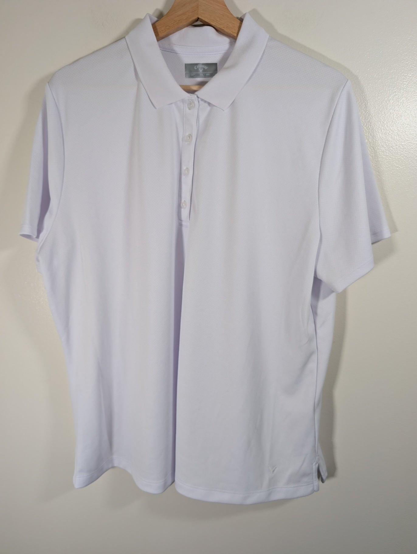Callaway white golf shirt - XXL