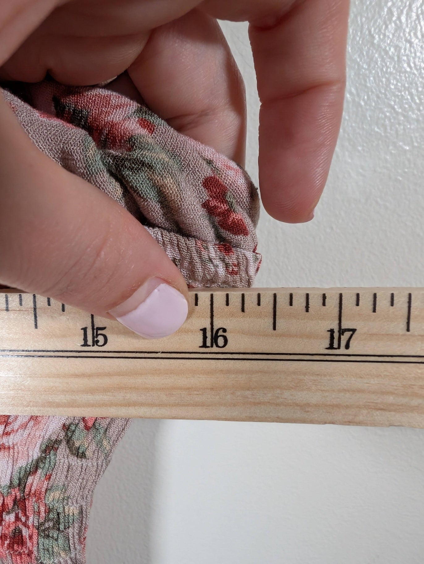 No label floral halter dress - appears medium