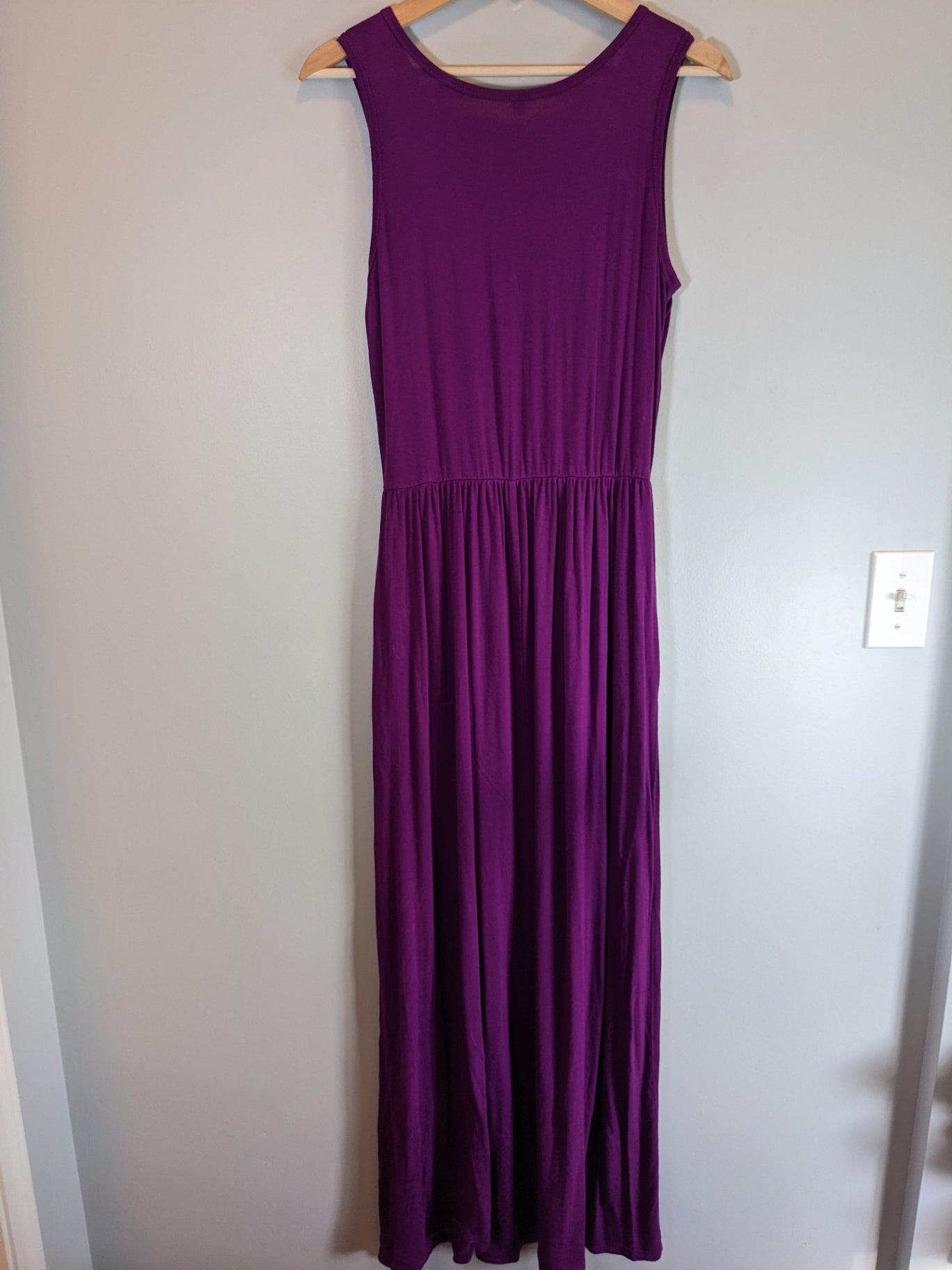 Purple Maxi Dress - Medium