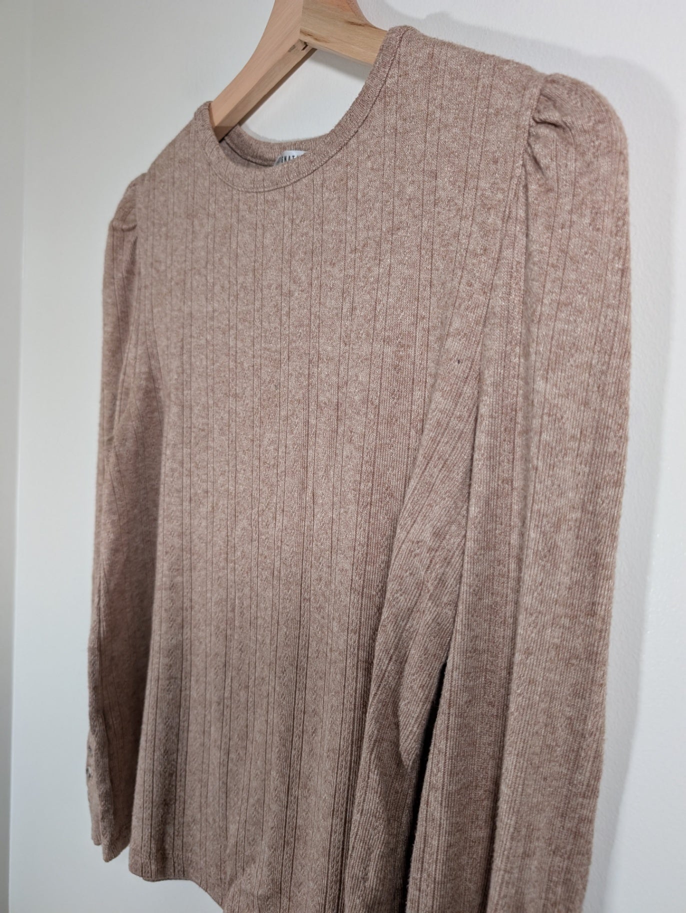 Reitmans Signature brown long-sleeve - Medium