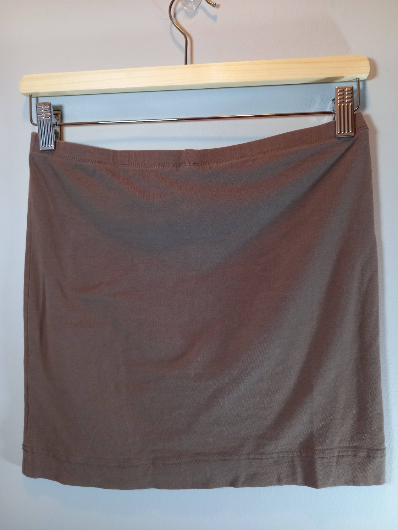 H&M Mini Skirt Taupe Sz S