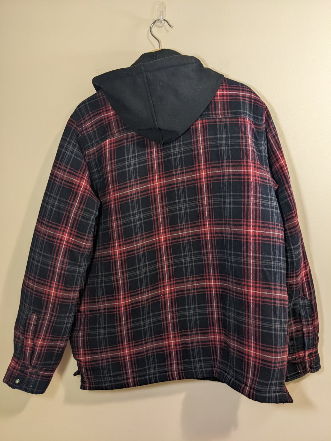 The B.C. Clothing Co. Flannel with Hoodie Jacket - Medium