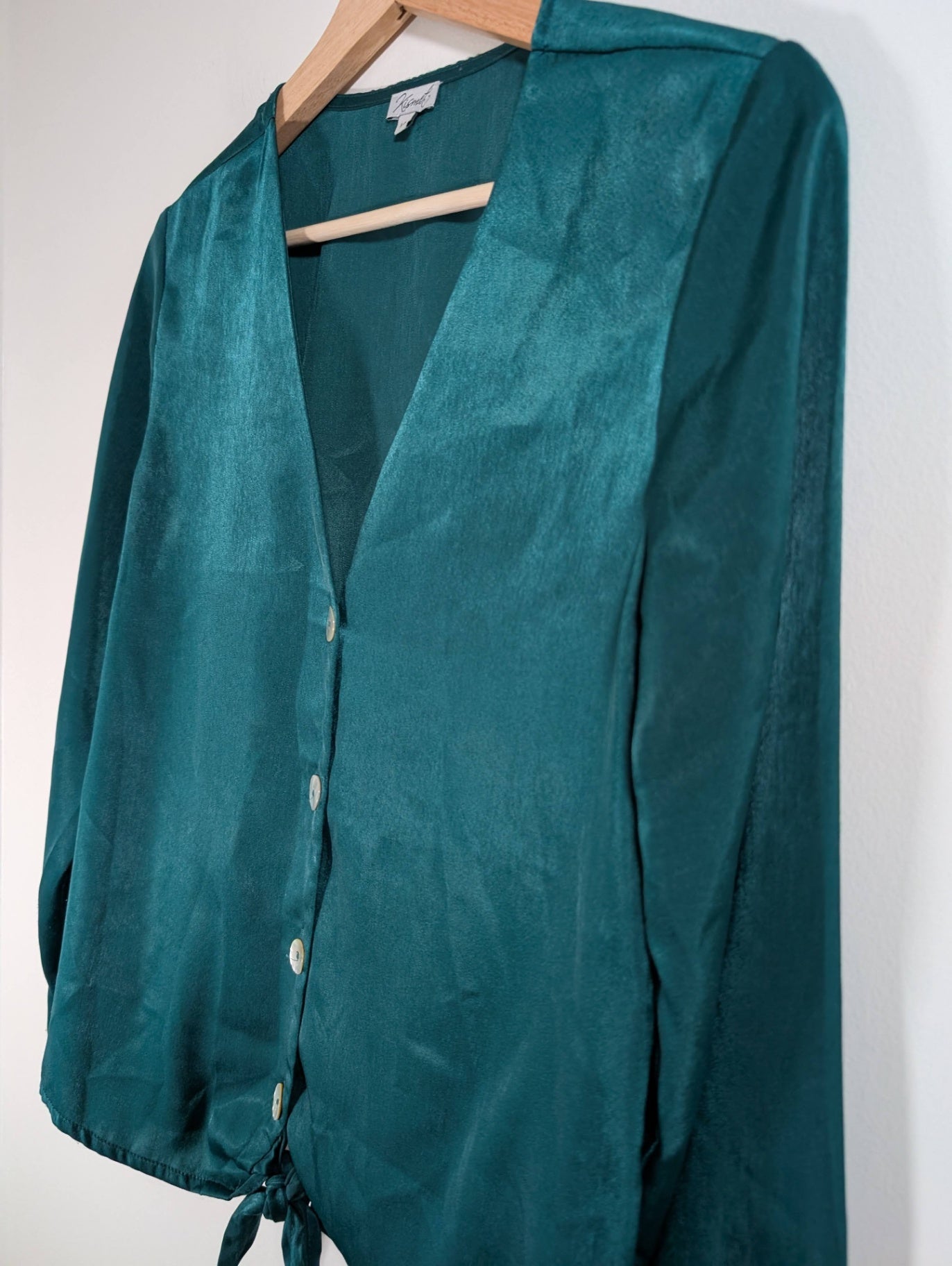 Kismet green blouse - Small