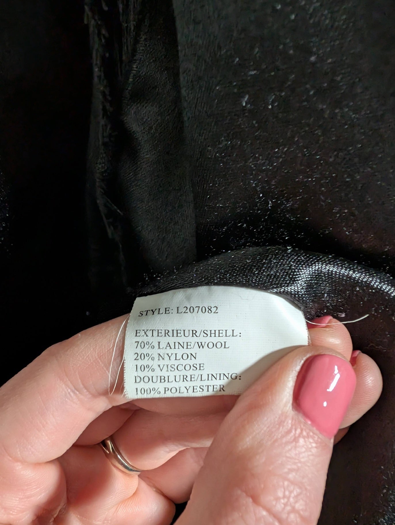 Roxy Wool Coat - Medium