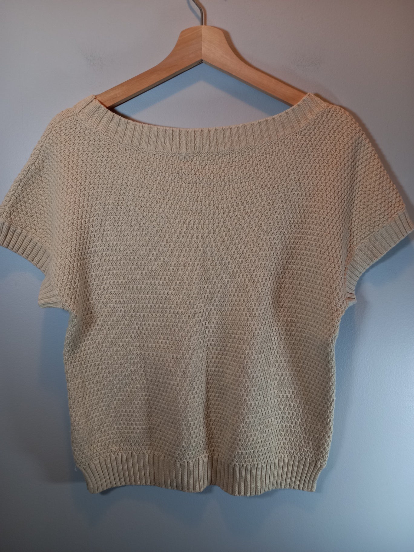 Banana Republic Oatmeal Knit Sz M