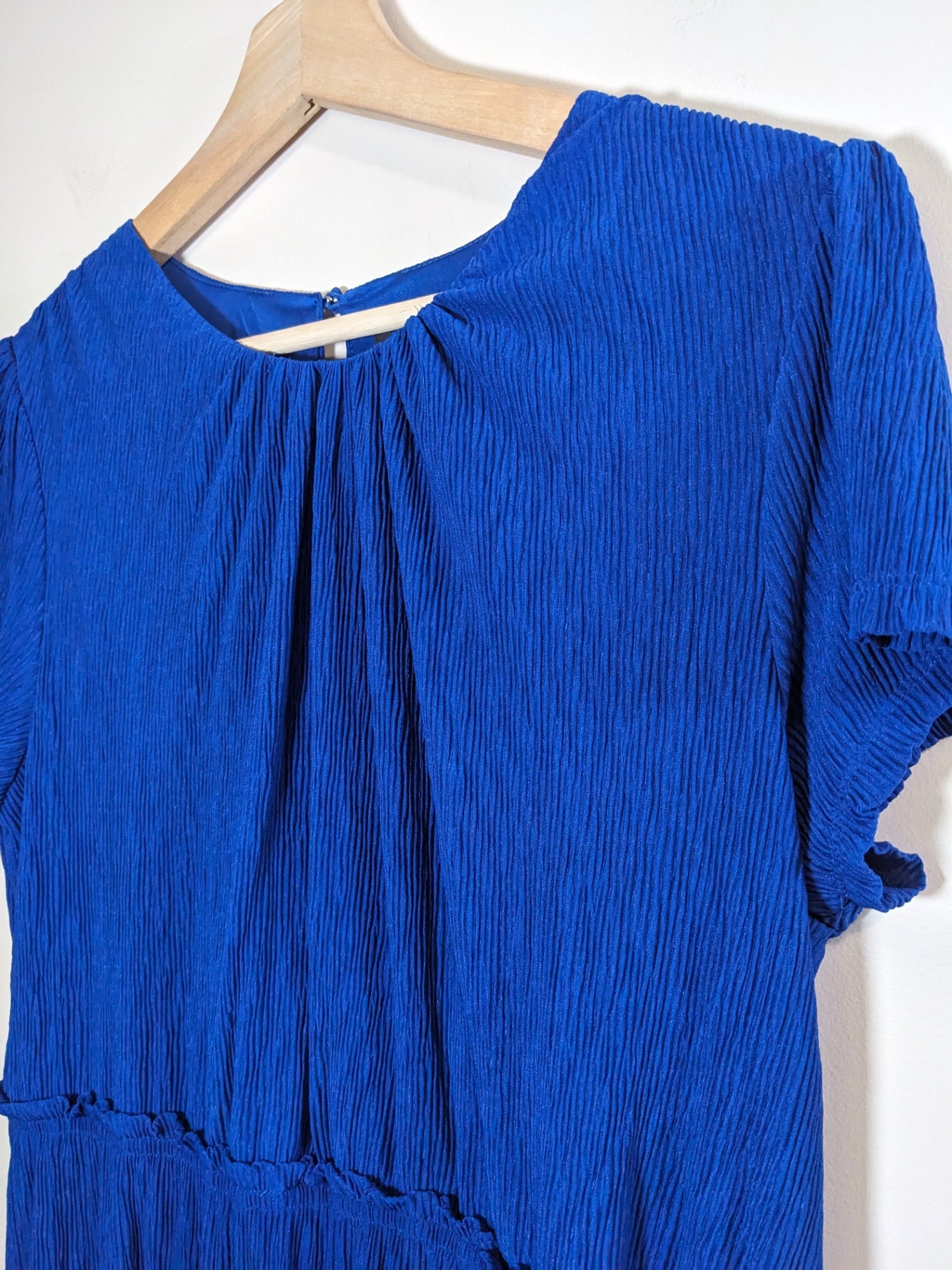 RW&Co. Blue Maxi Dress - Large