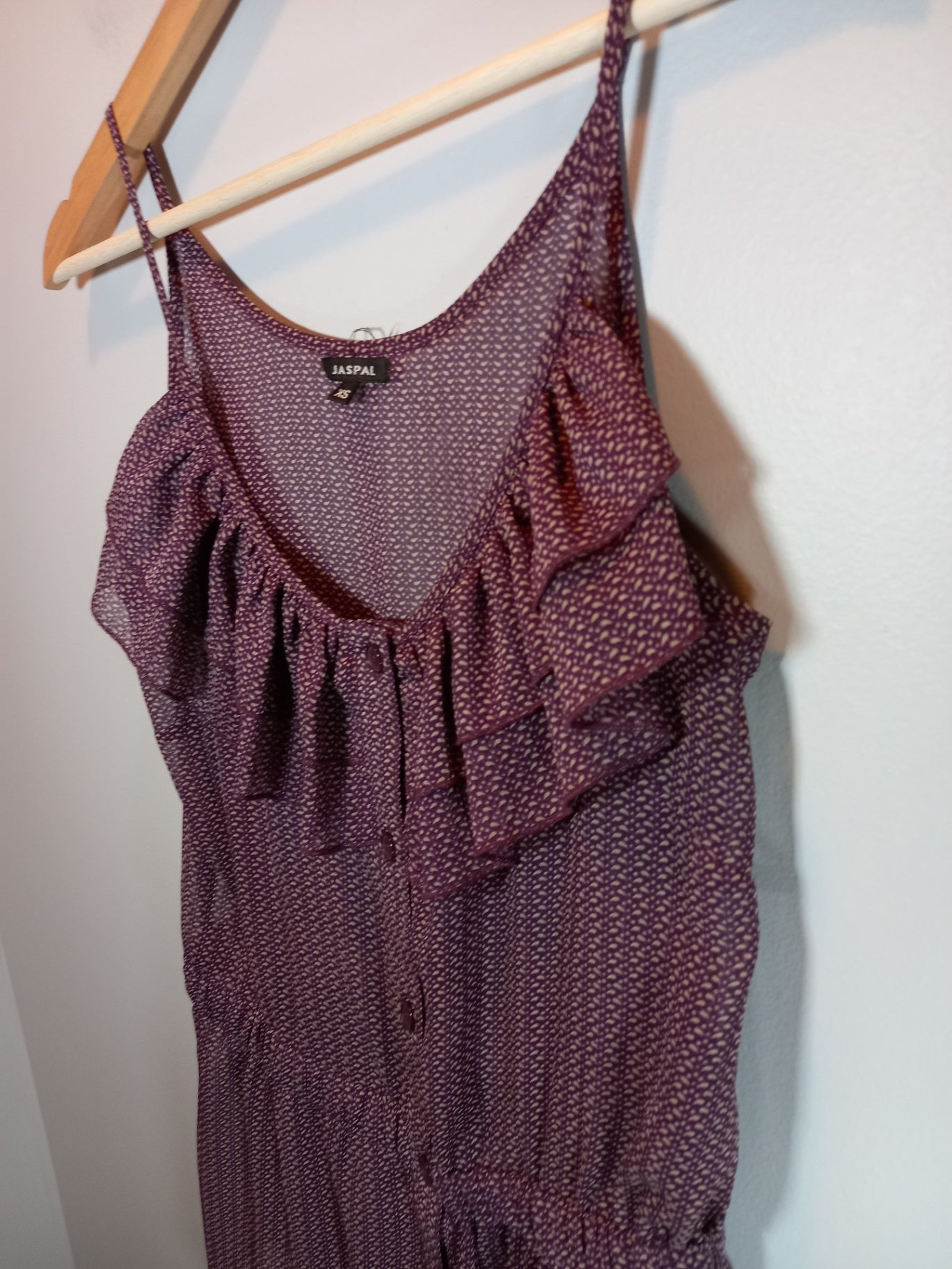 Jaspal Purple Tank Sz XS