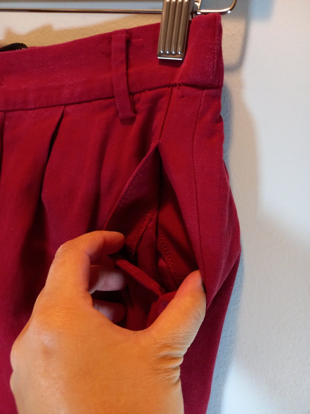 Zara Red Pants Sz XS