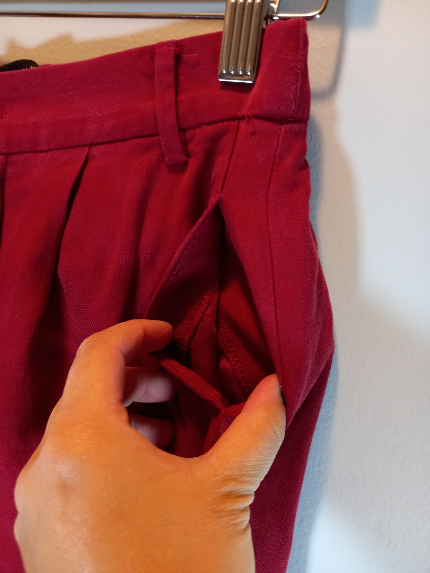 Zara Red Pants Sz XS