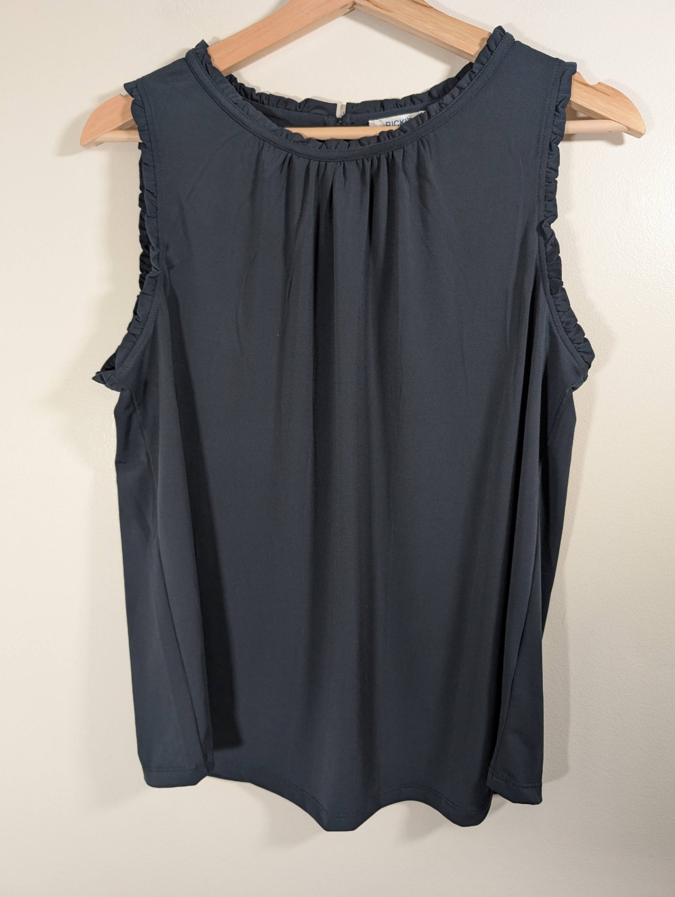 Ricki's ruffle blouse - Medium