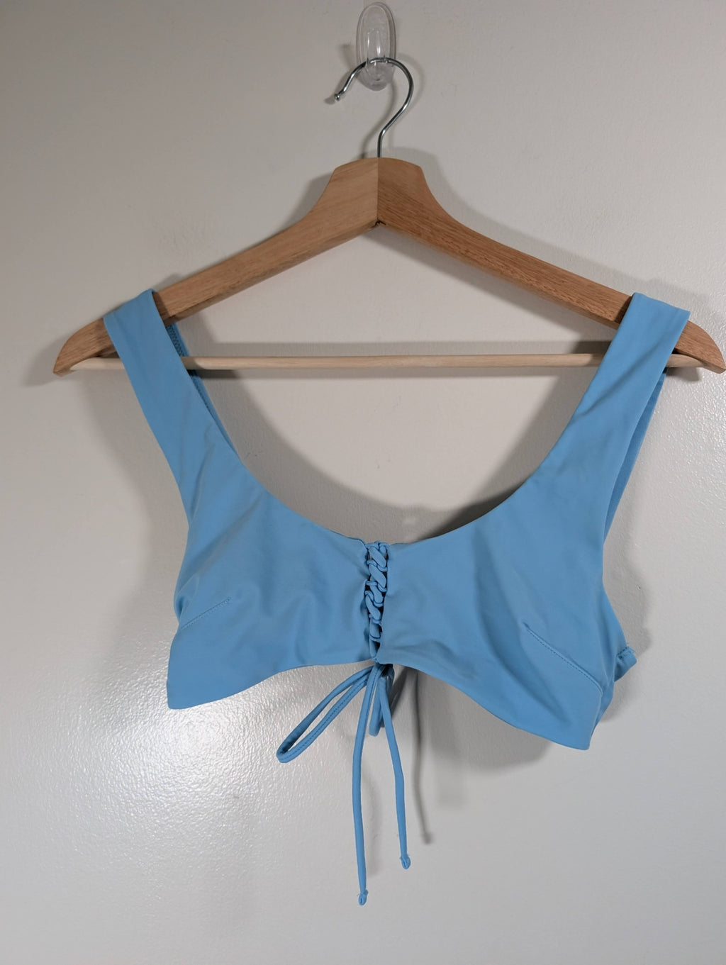 Aerie blue bikini top - Small