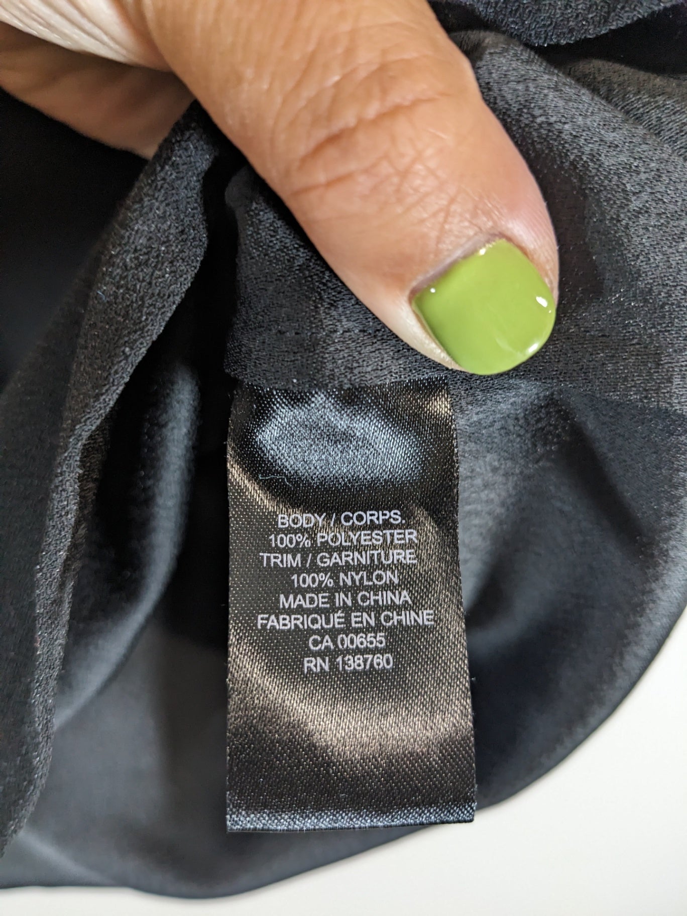 RW&Co. Black Blouse - Medium