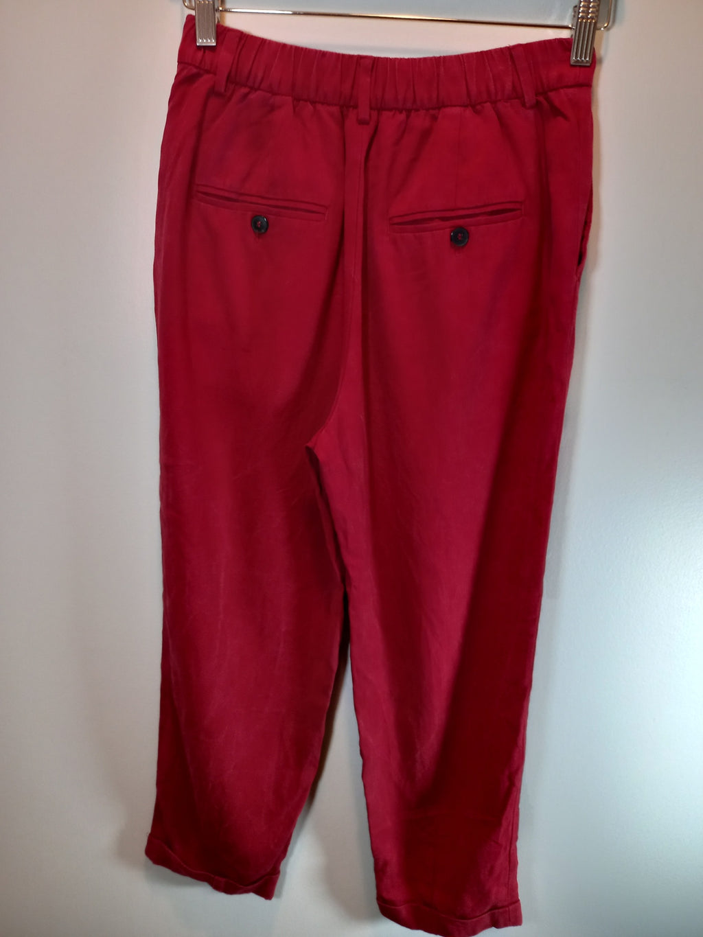 Zara Red Pants Sz XS
