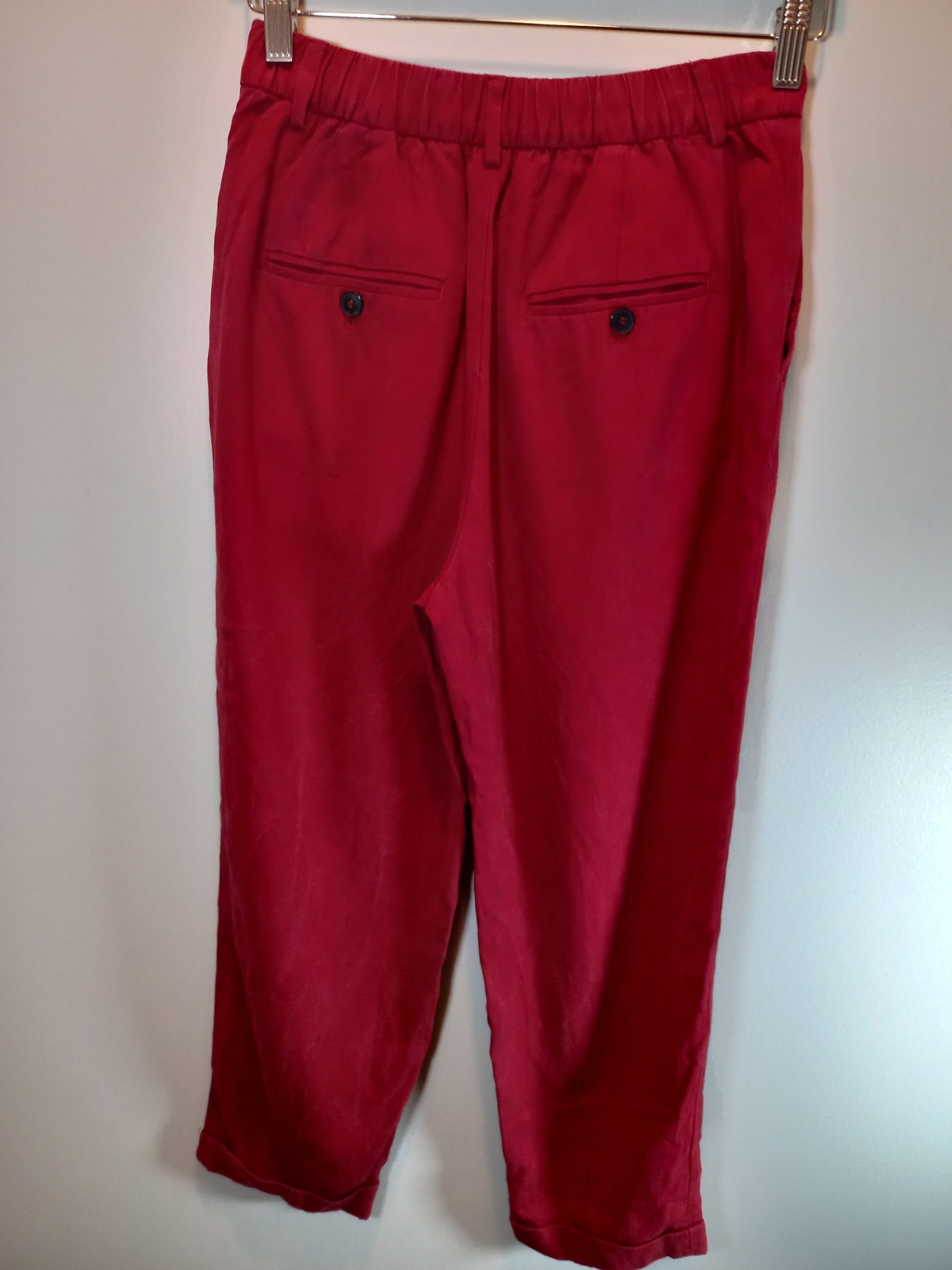 Zara Red Pants Sz XS