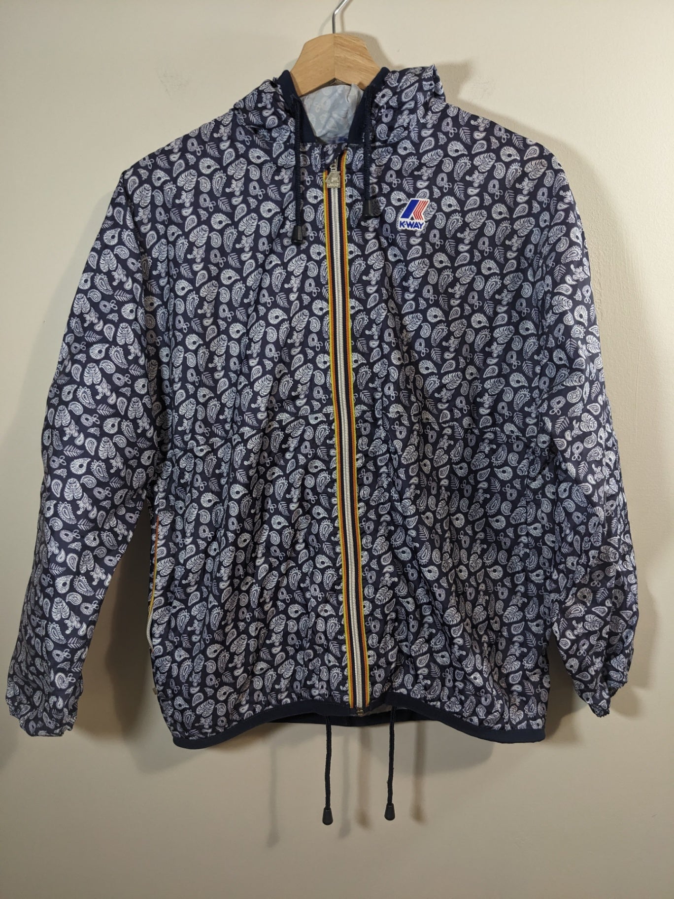 K-Way Packable Paisley Jacket - Small