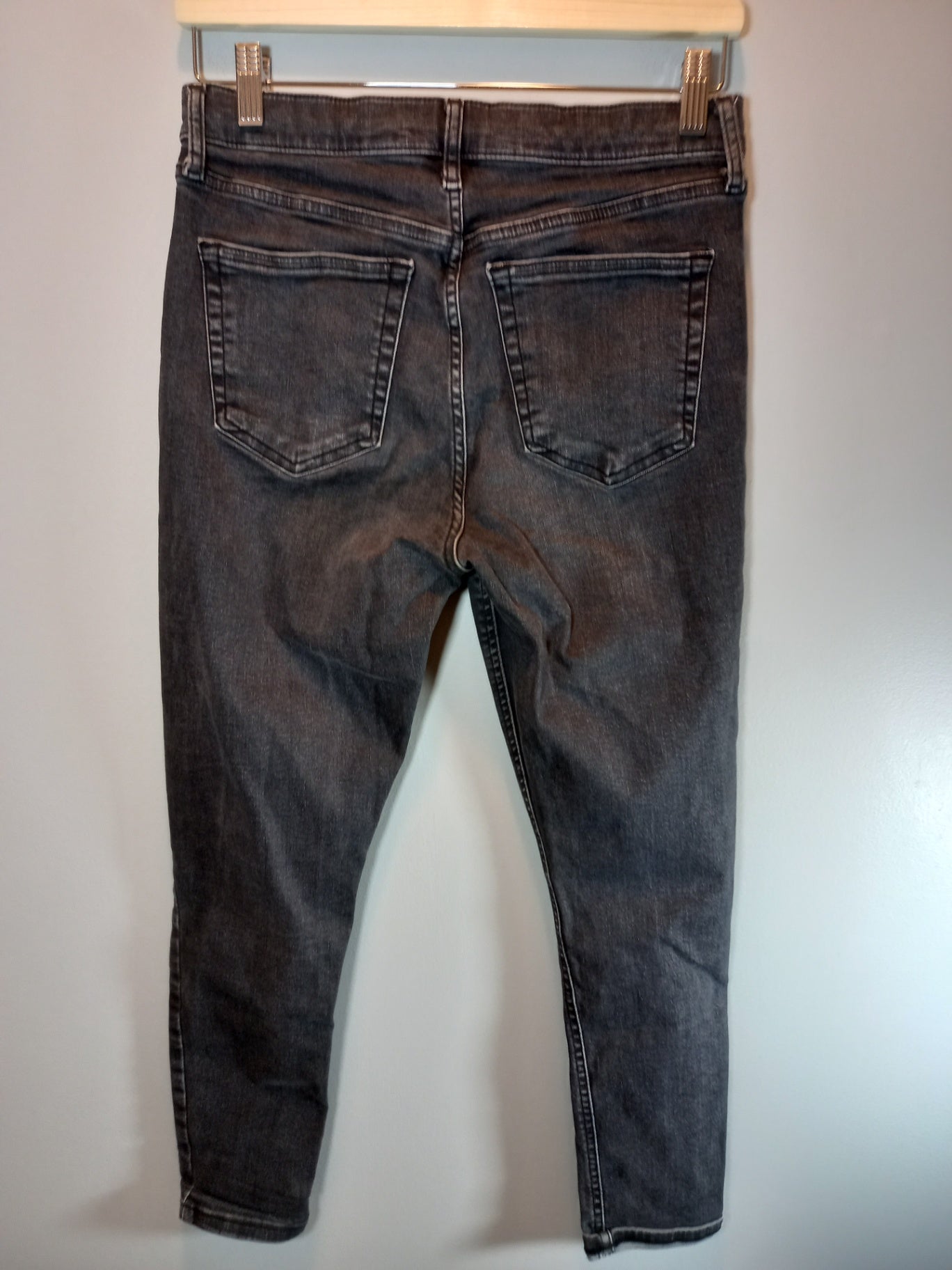 Top Shop Black Jeans Sz 30