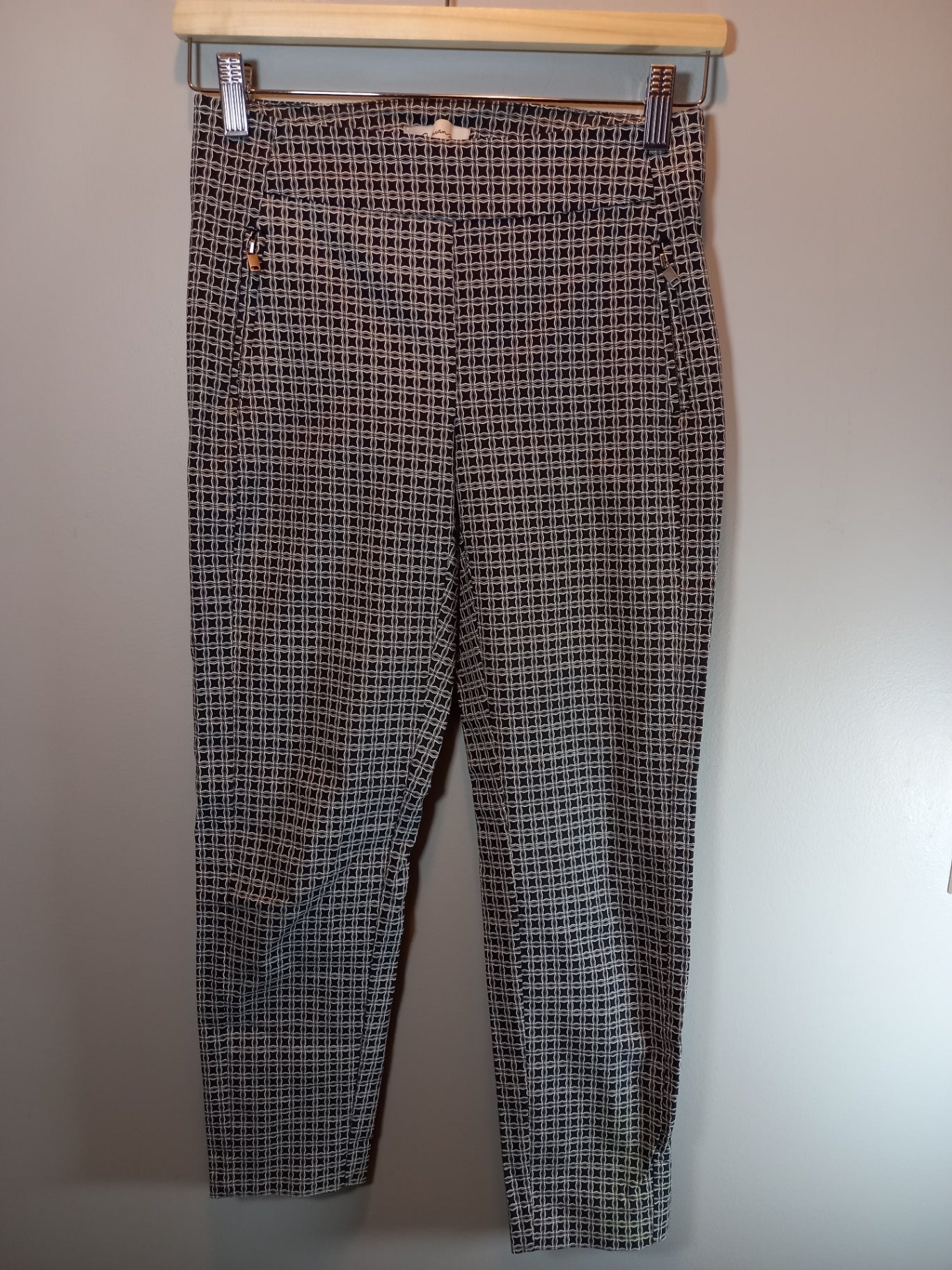 Reitmans Patterned Pants Sz 2 Petite