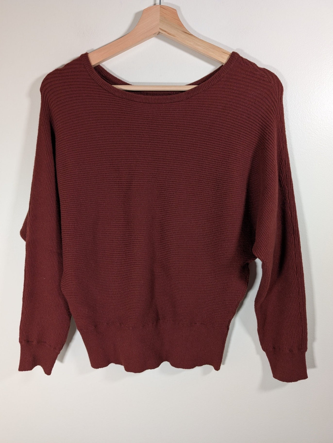 No Label Brown Sweater - appears small