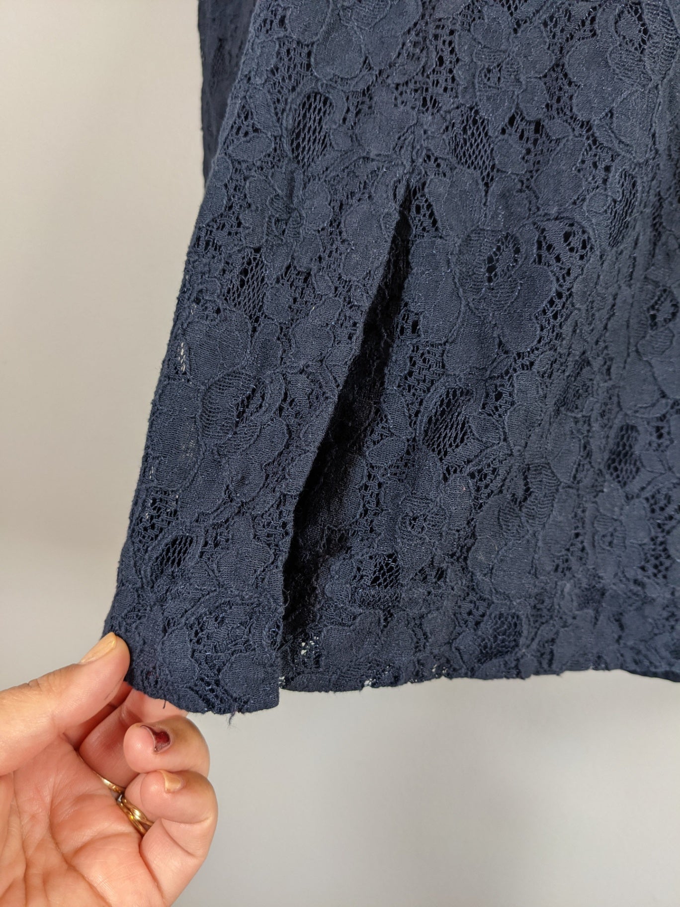 Banana Republic Navy Lace Dress - Sz 2