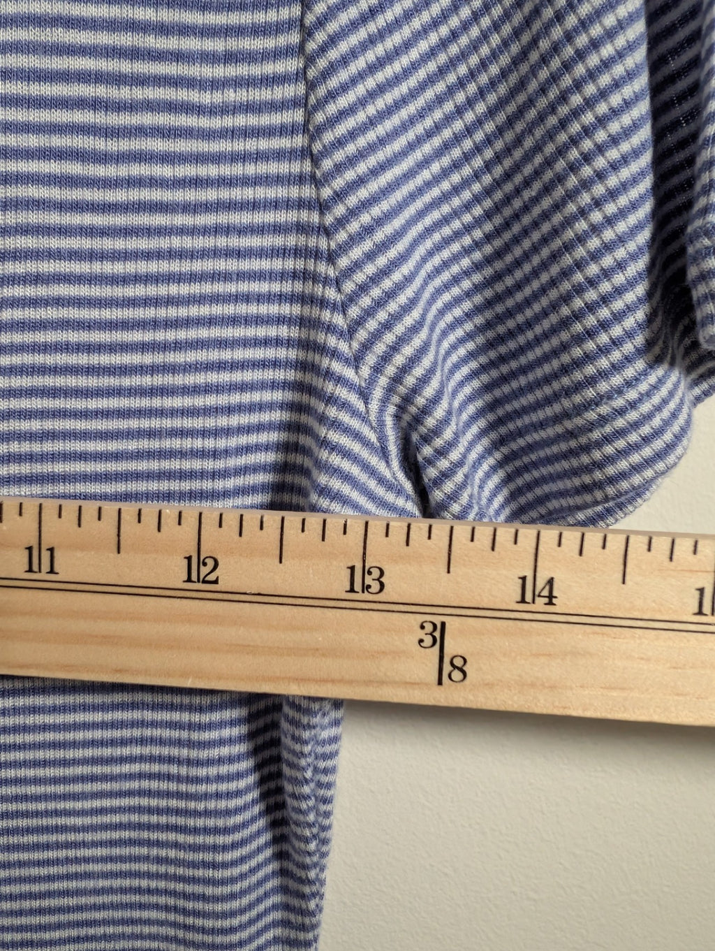 Anistar blue/white stripe maxi dress - Medium