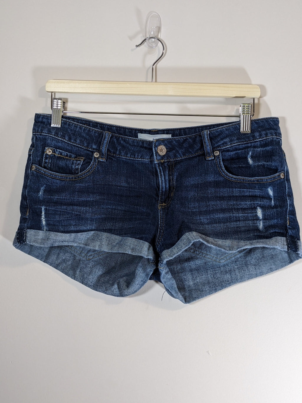 Garage Flirty Short Dark Denim Shorts - Sz 9