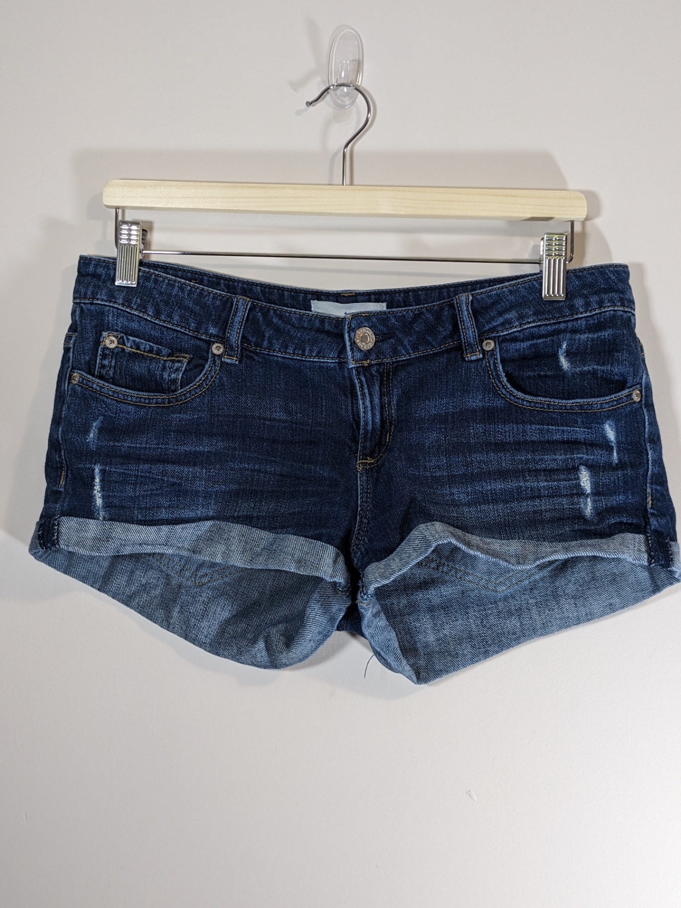 Garage Flirty Short Dark Denim Shorts - Sz 9