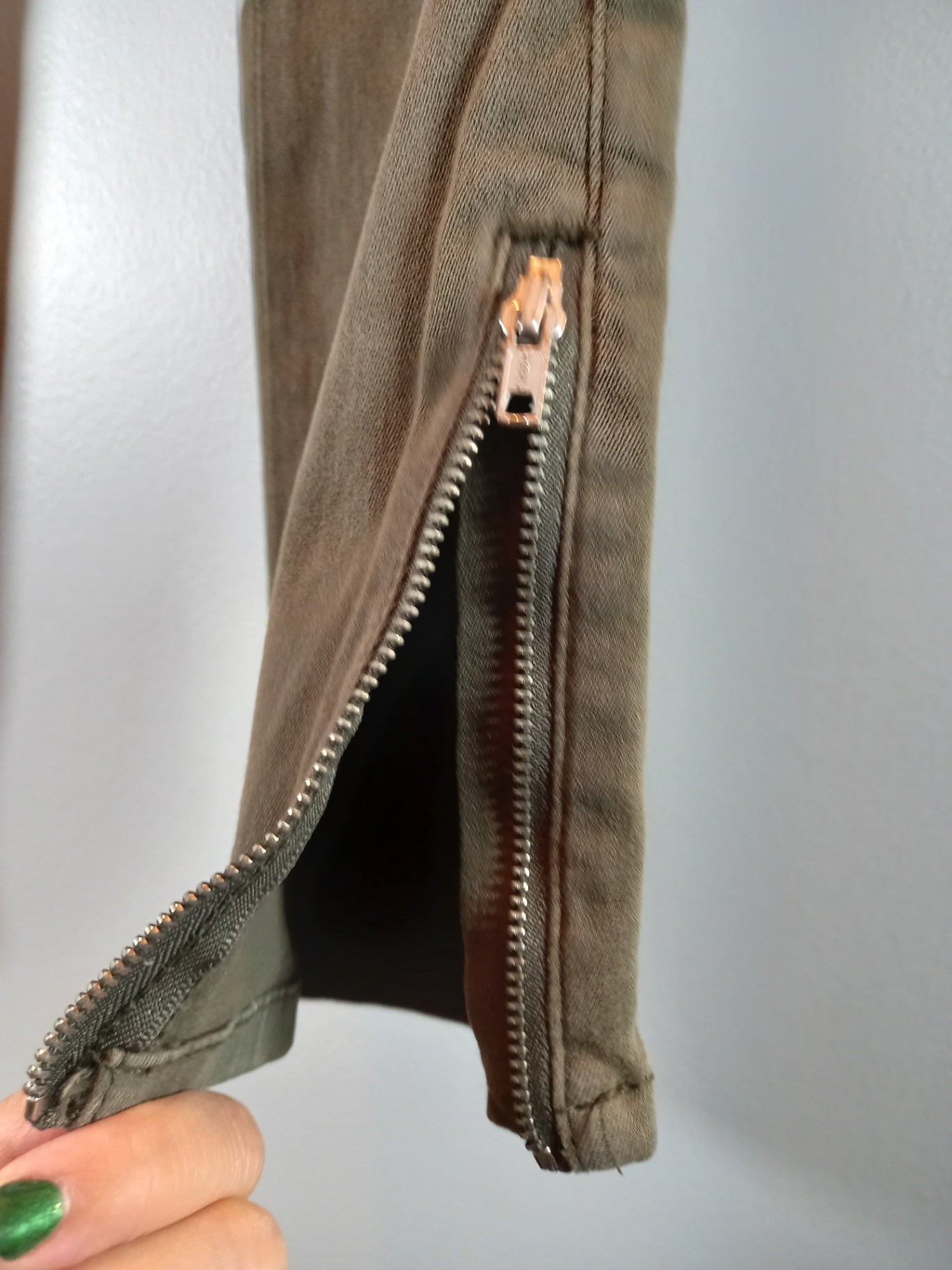 Club Monaco Olive Pants Sz 2