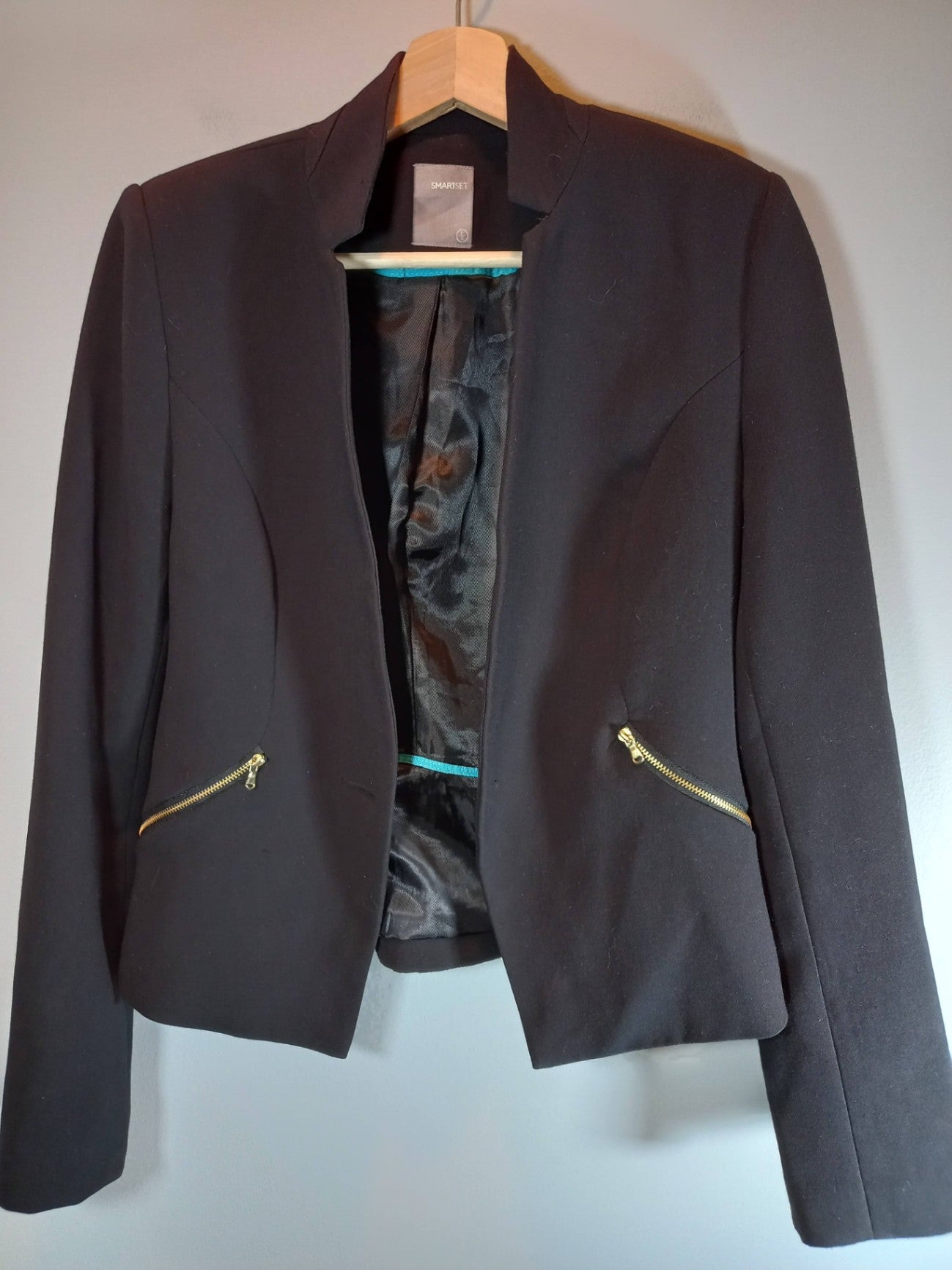 Smart Set Black Blazer Sz S