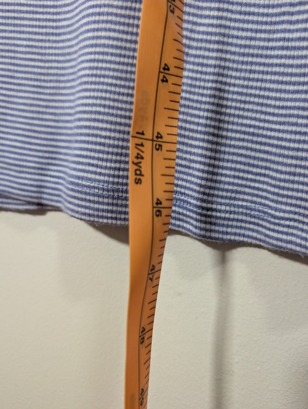 Anistar blue/white stripe maxi dress - Medium