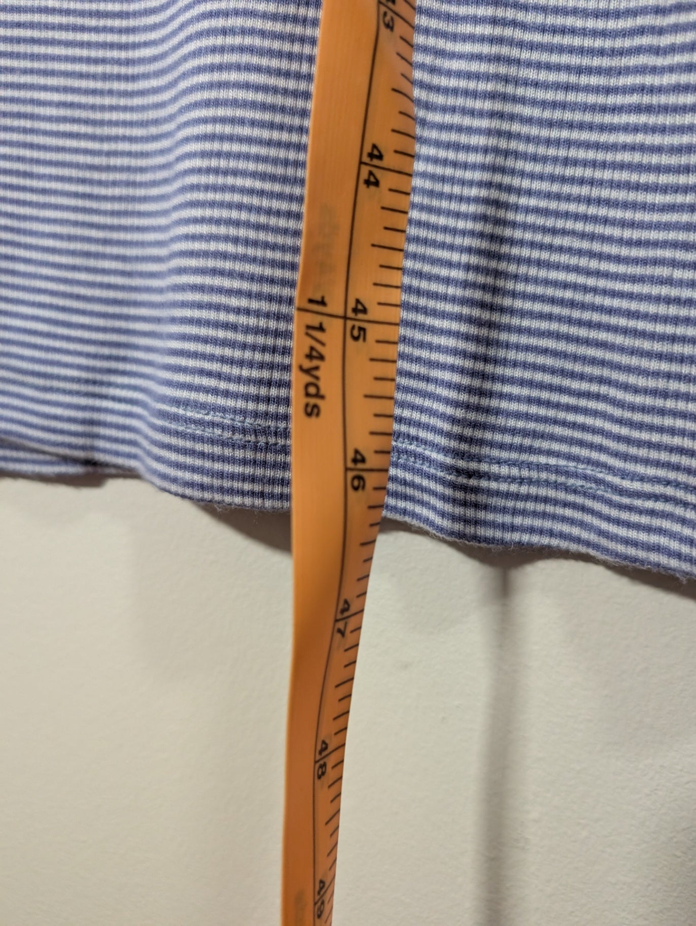 Anistar blue/white stripe maxi dress - Medium