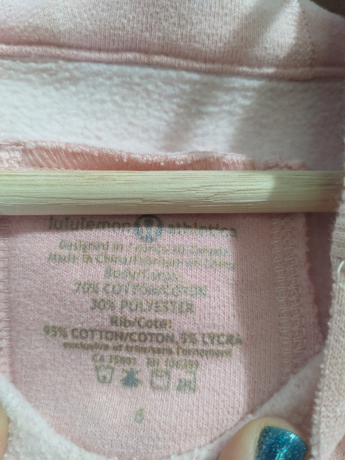 Lululemon Pink Hoodie - Sz 6