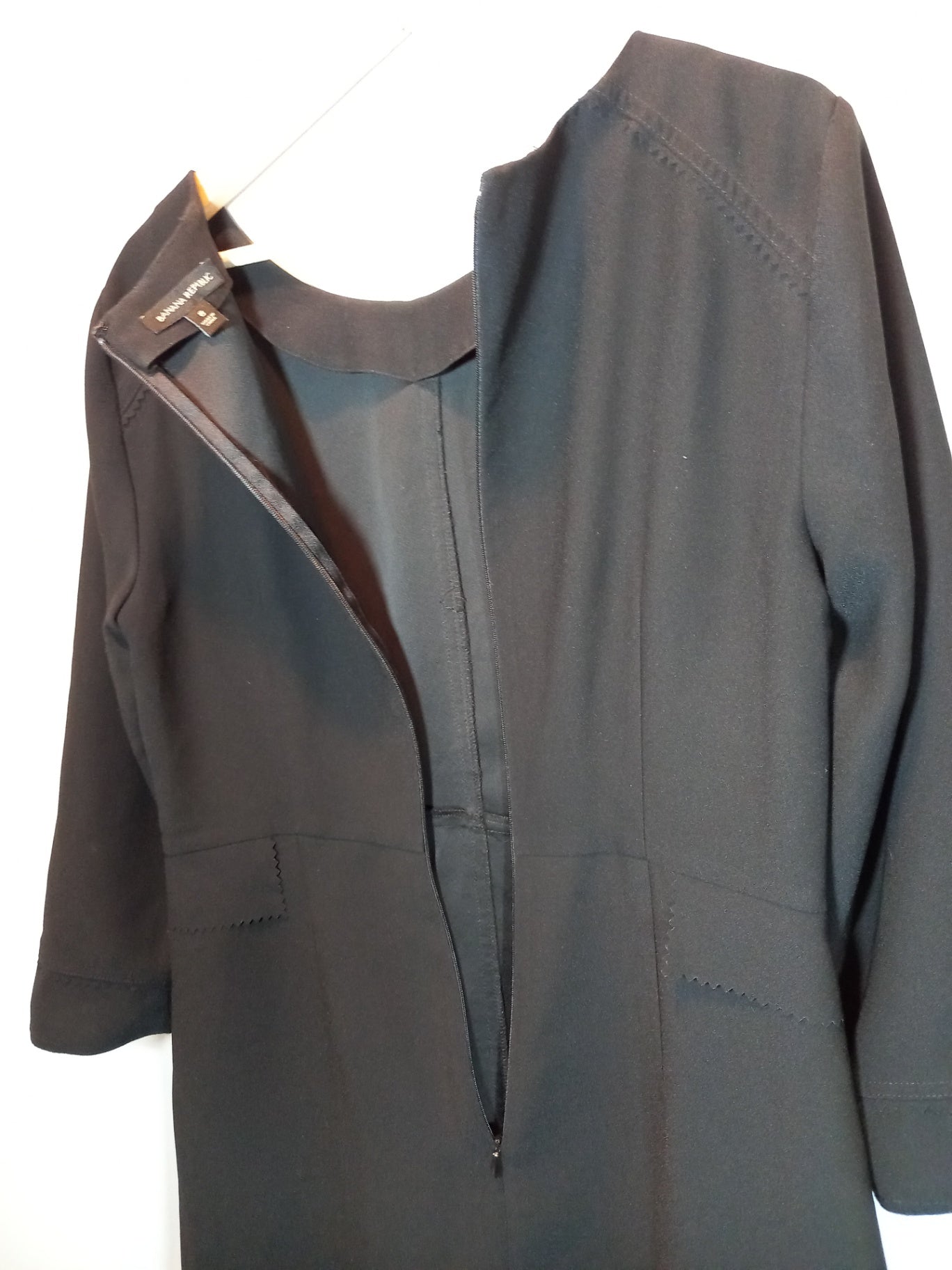 Banana Republic Black Dress Sz 8