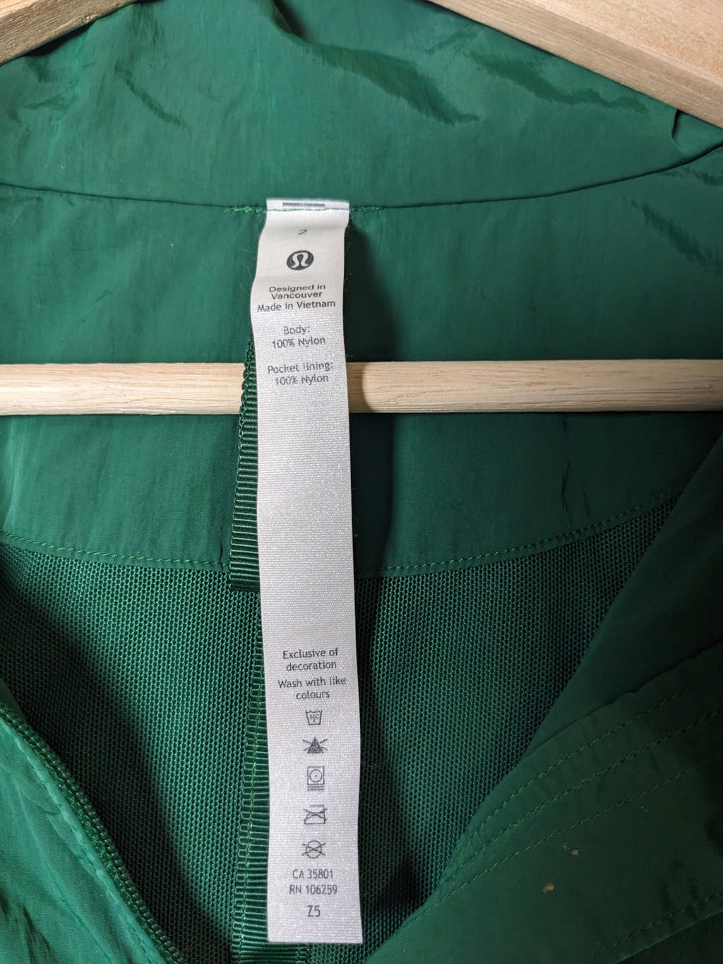 Lululemon Jacket - Sz 2