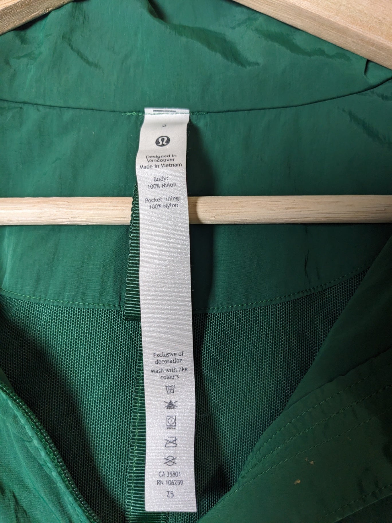 Lululemon Jacket - Sz 2