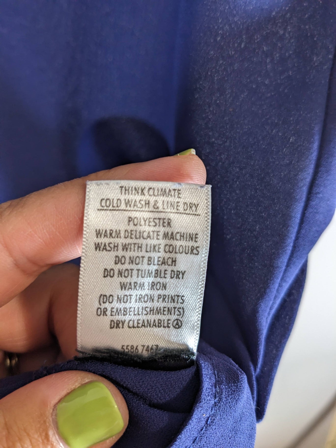 Navy Blouse - Sz 10