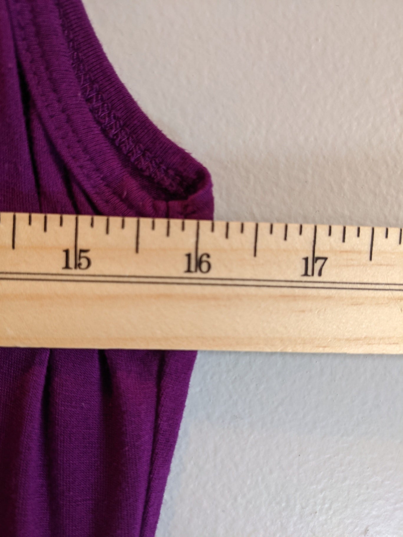 Purple Maxi Dress - Medium