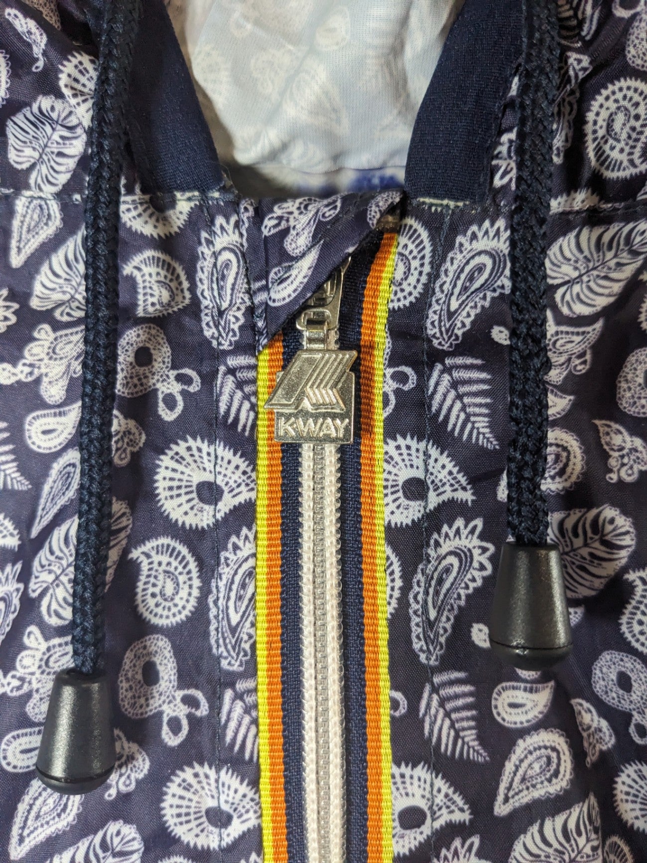K-Way Packable Paisley Jacket - Small