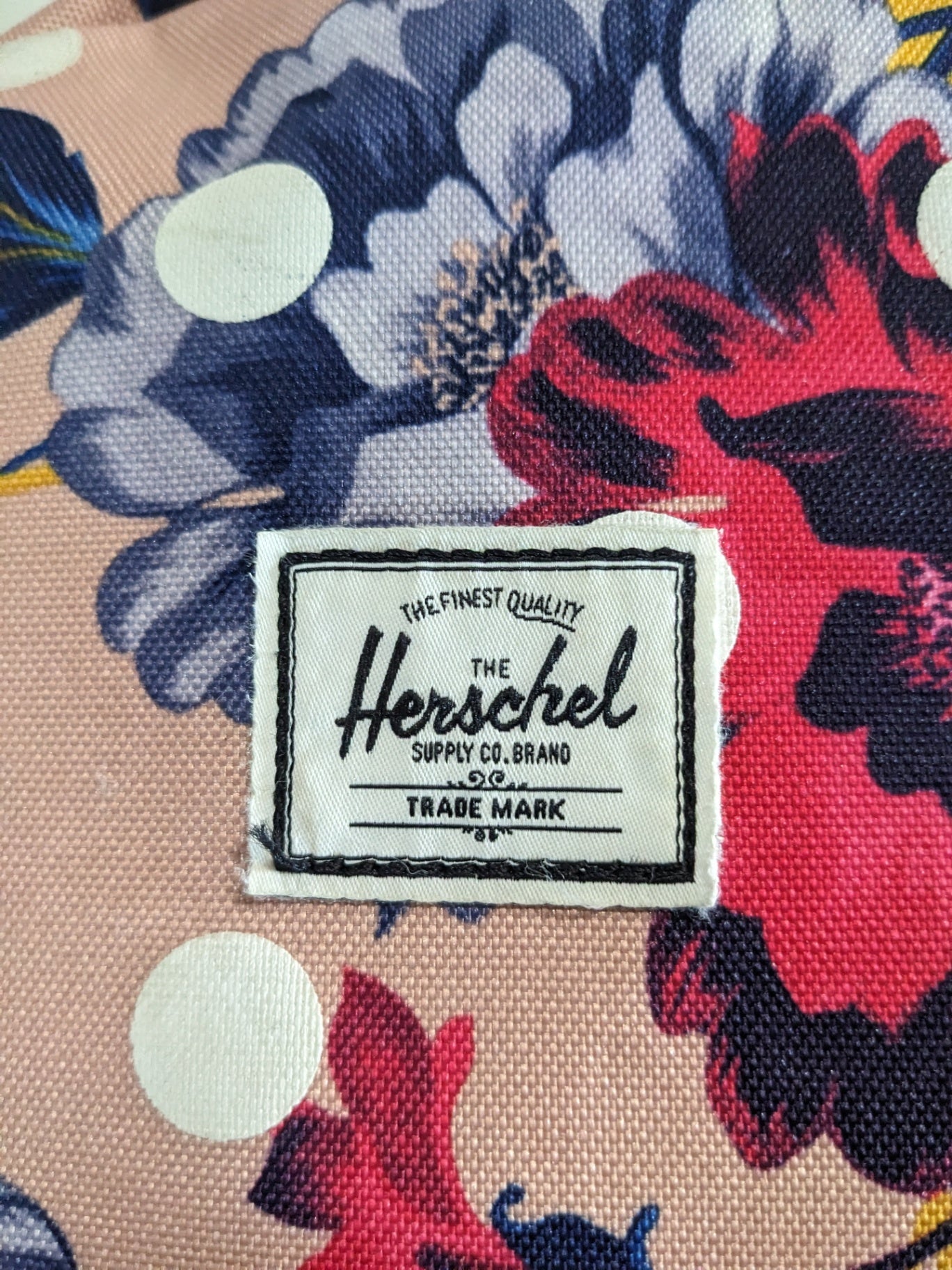 Herschel Floral Backpack