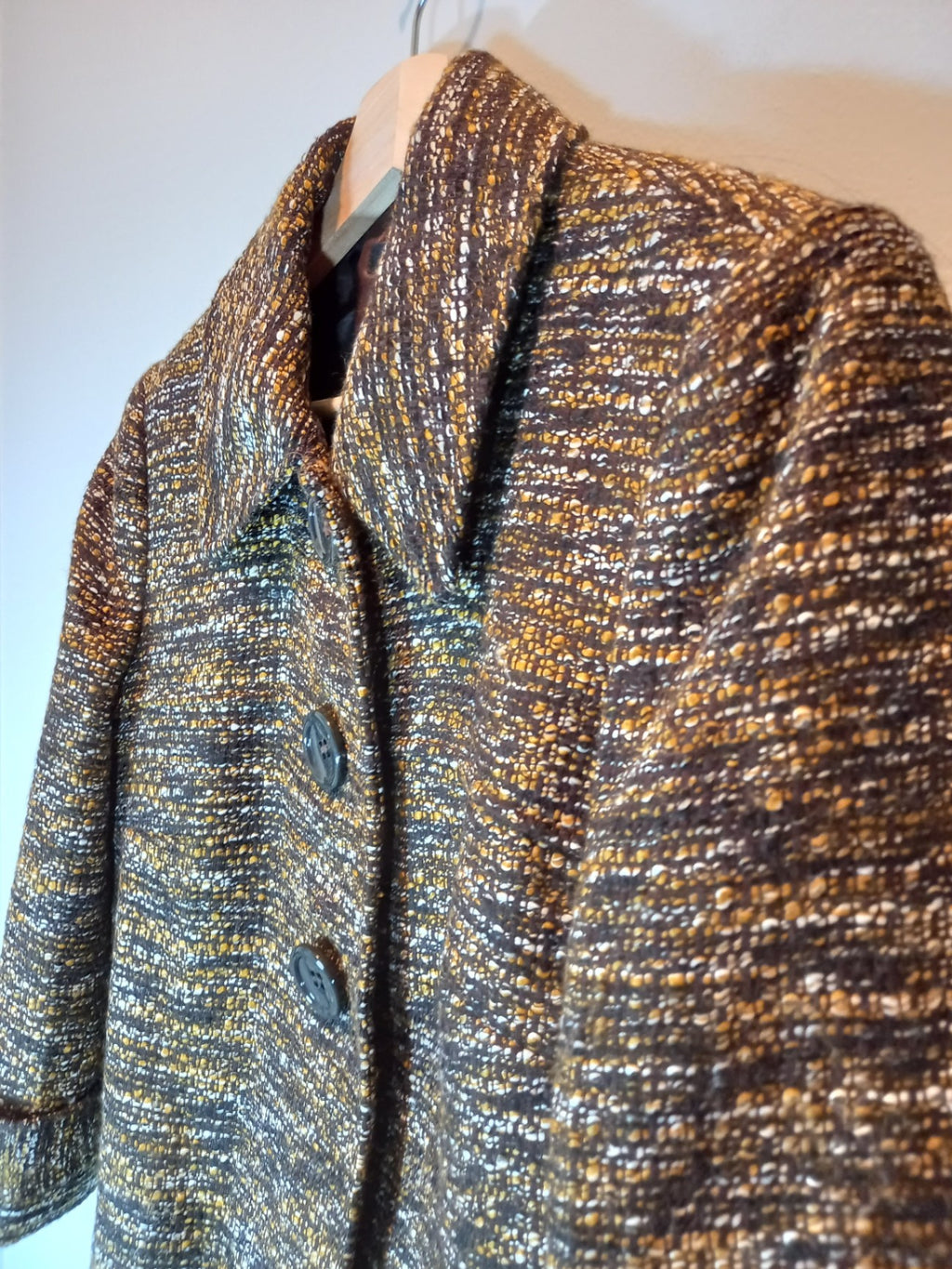 Style & Co Multi Colour Brown Jacket Sz 6