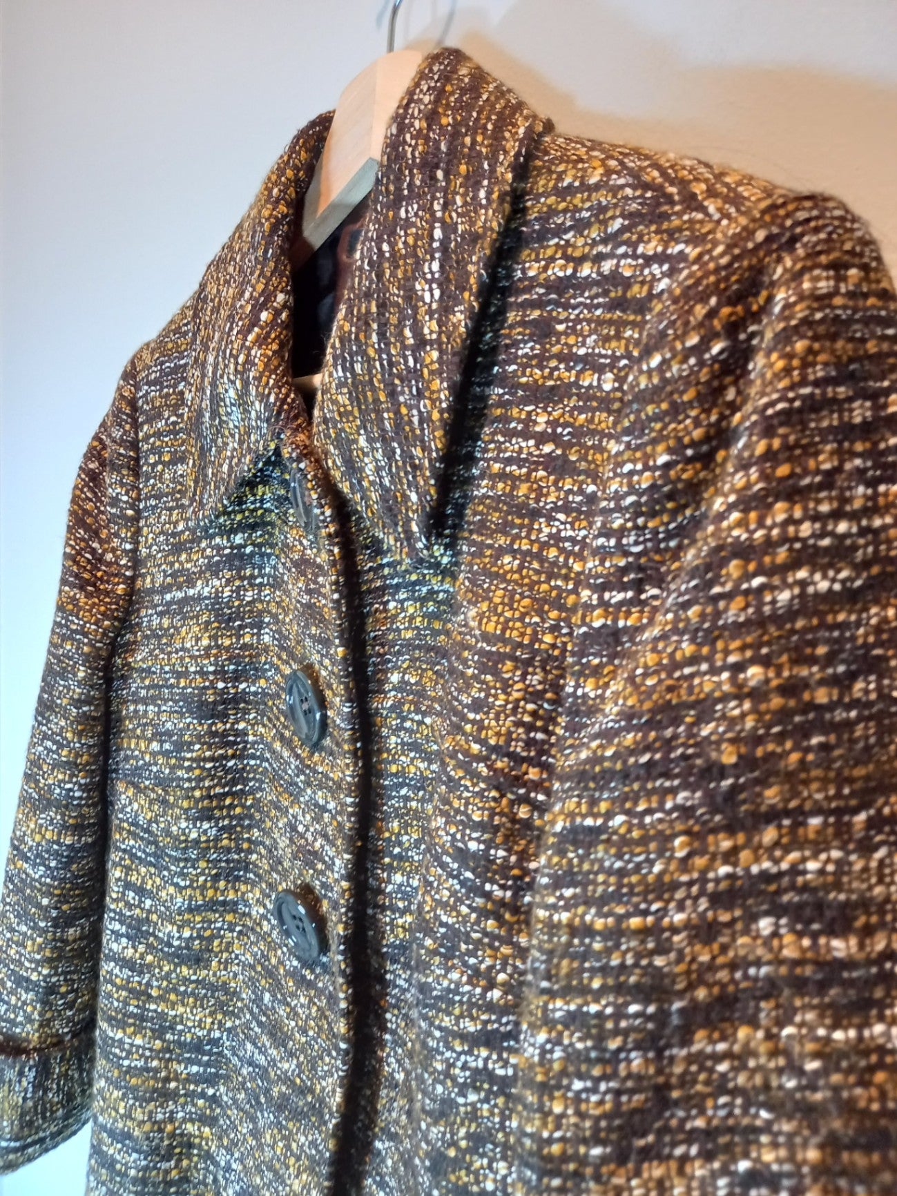 Style & Co Multi Colour Brown Jacket Sz 6