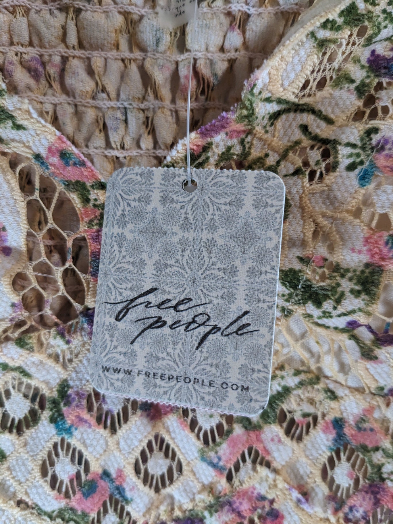 NWT Free People Floral Dress - Large