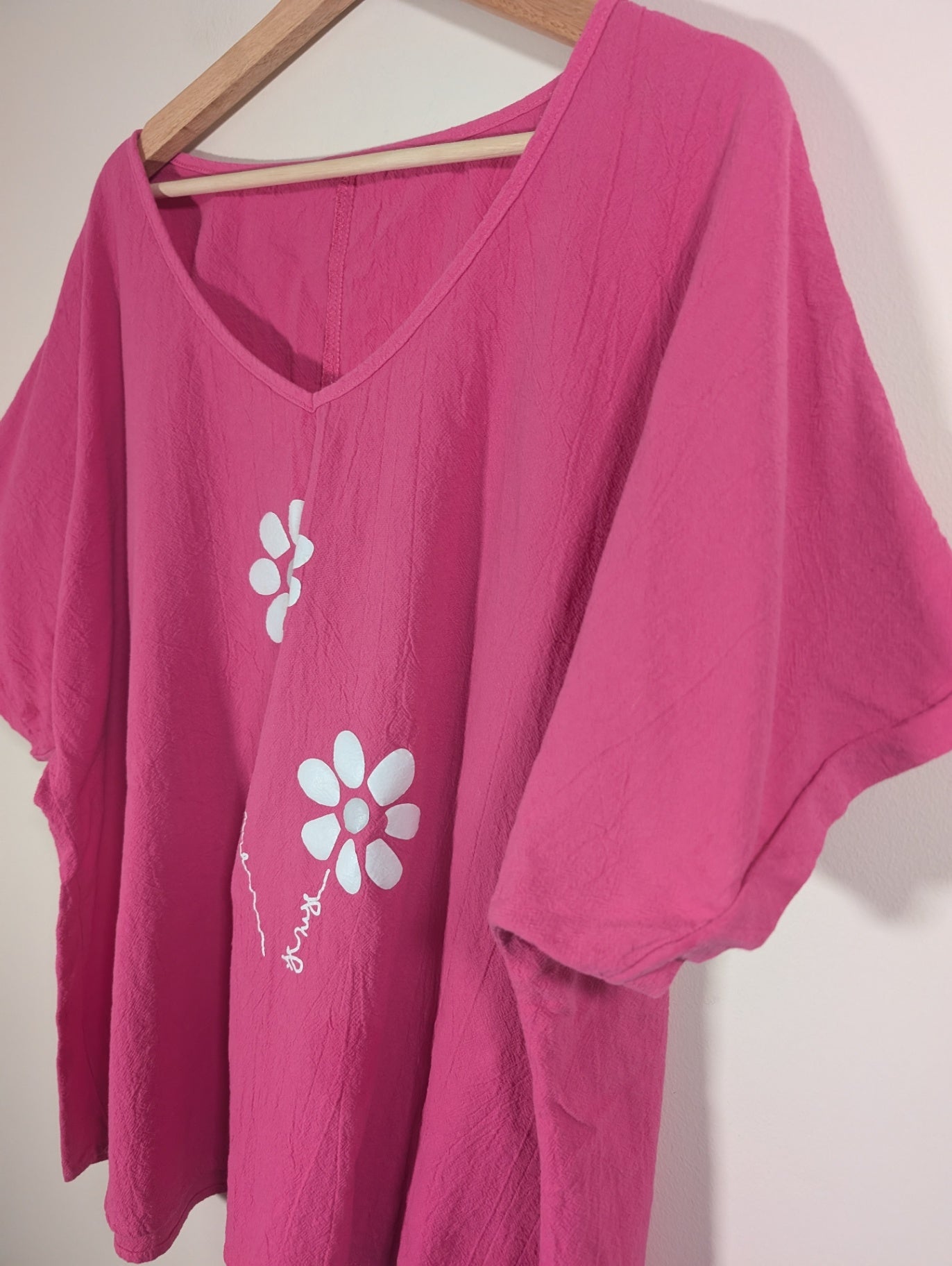Shein pink blouse - 5XL